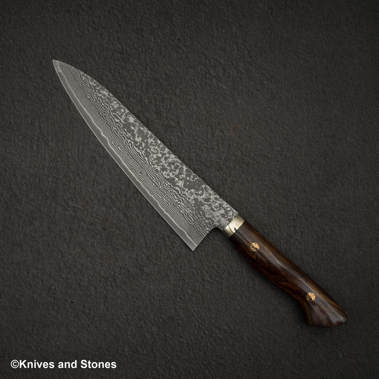 Shigeki Tanaka SG2 Gyuto 210mm 鐵木西式刀柄