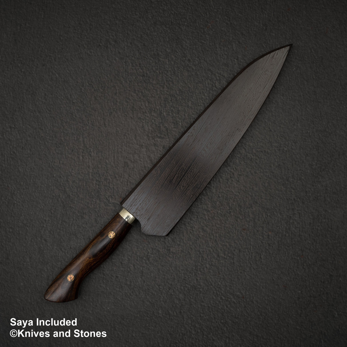 Shigeki Tanaka SG2 Gyuto 210mm 鐵木西式刀柄