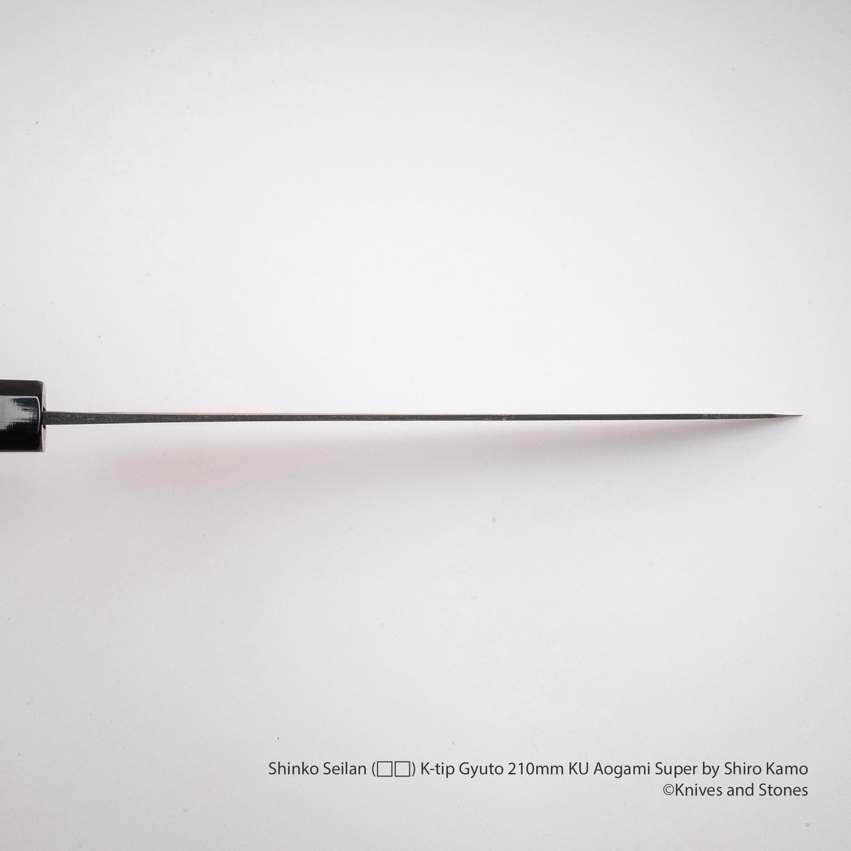 Shinko Seilan (青嵐) K-tip Gyuto 210mm KU Aogami Super by Shiro Kamo
