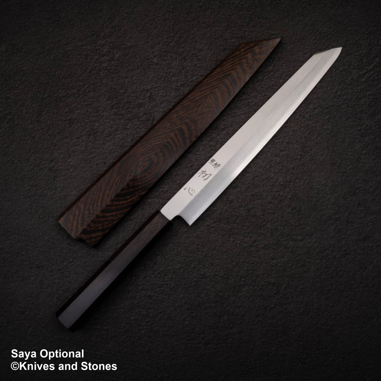 初心 x 明神白鷺銀山 K-tip 柳葉 270mm