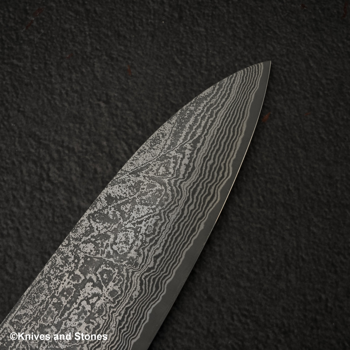 Shiro Kamo 黑雲 SG2 黑色大馬士革牛刀 210mm 烏木