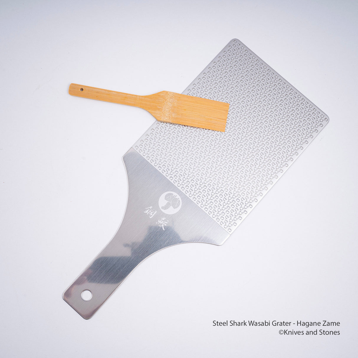 鋼製鯊魚芥末刨絲器 - Hagane Zame
