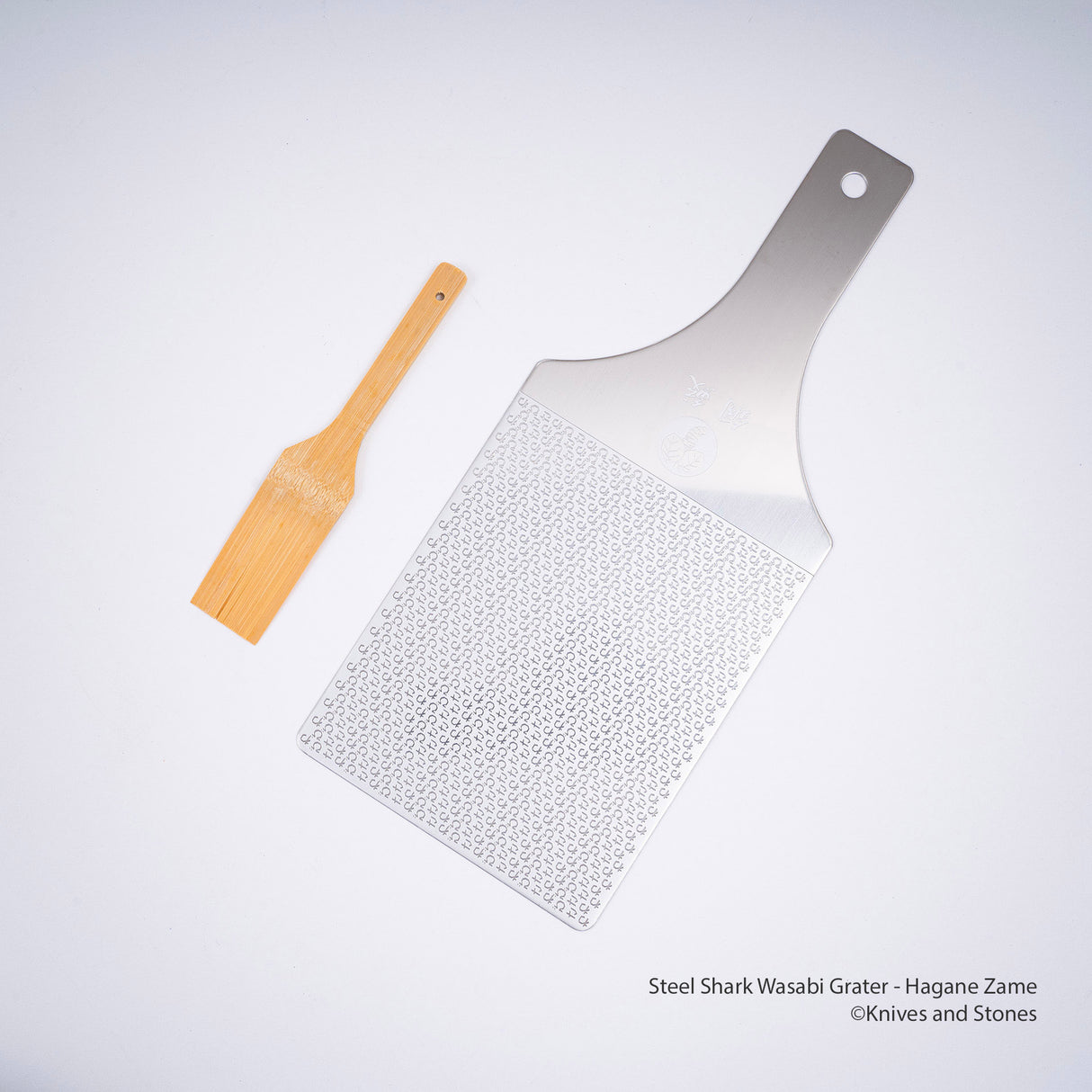 鋼製鯊魚芥末刨絲器 - Hagane Zame