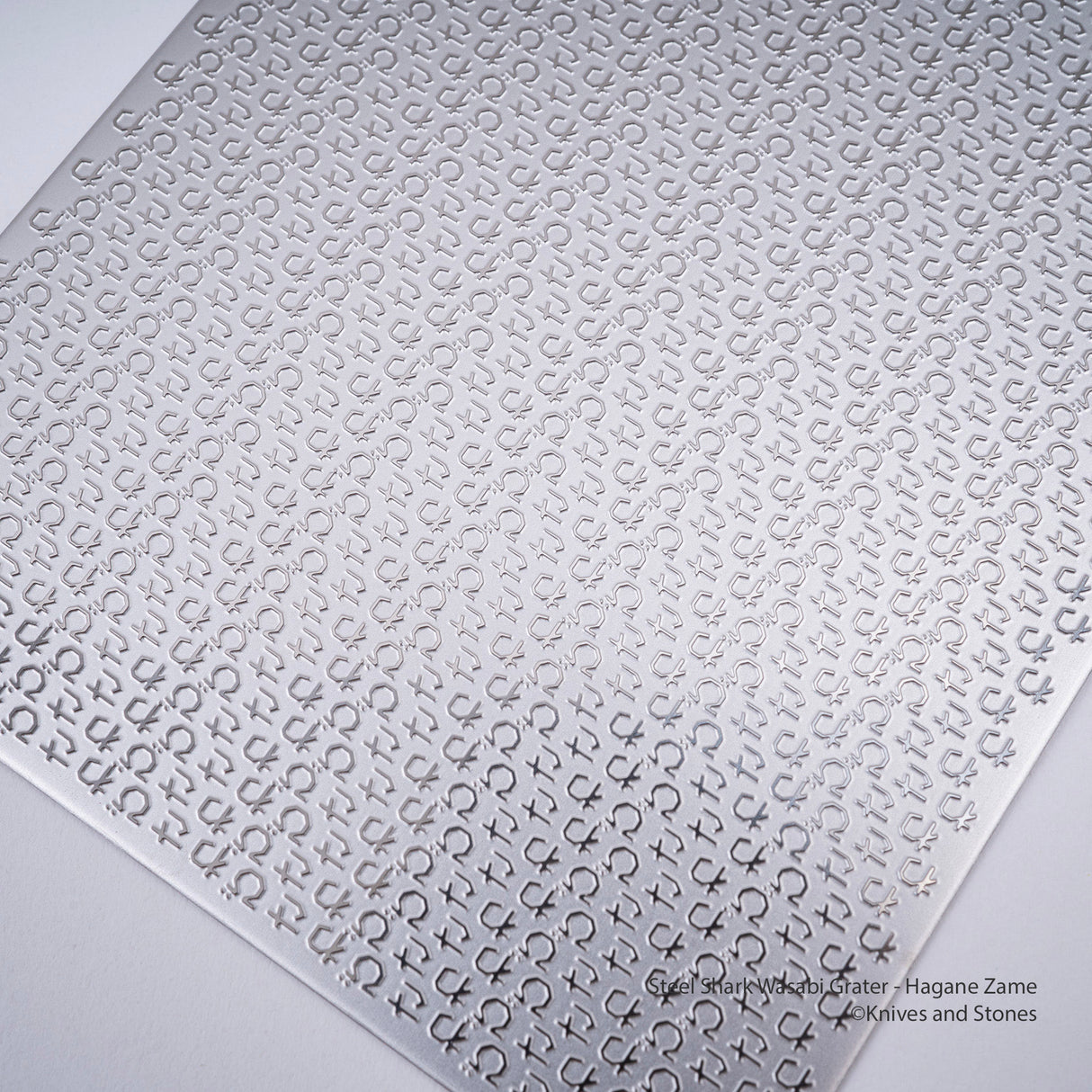 鋼製鯊魚芥末刨絲器 - Hagane Zame