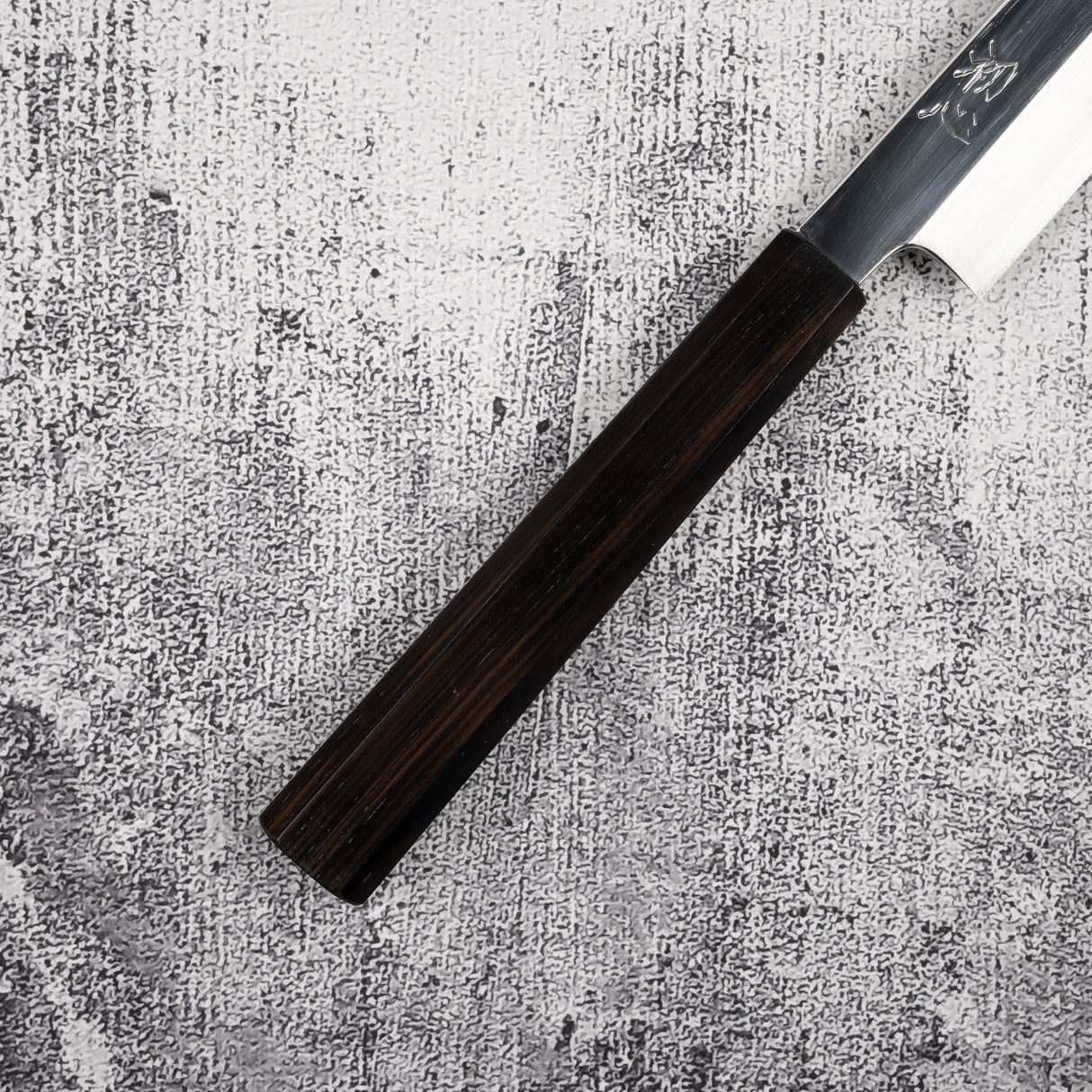 初心 FAXR2 粉末鋼 柳刃 330mm 鏡面拋光 烏木柄