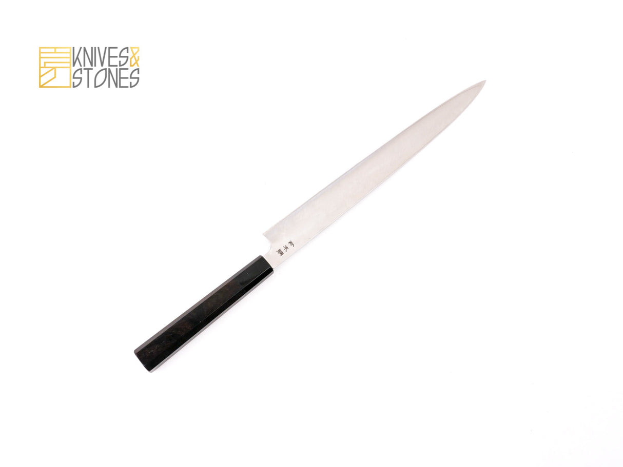 Sukenari SG2 Ni-mai(2 層)柳葉 300 毫米,鏡面拋光 Hira,免費 K&S Wenge 木鞘