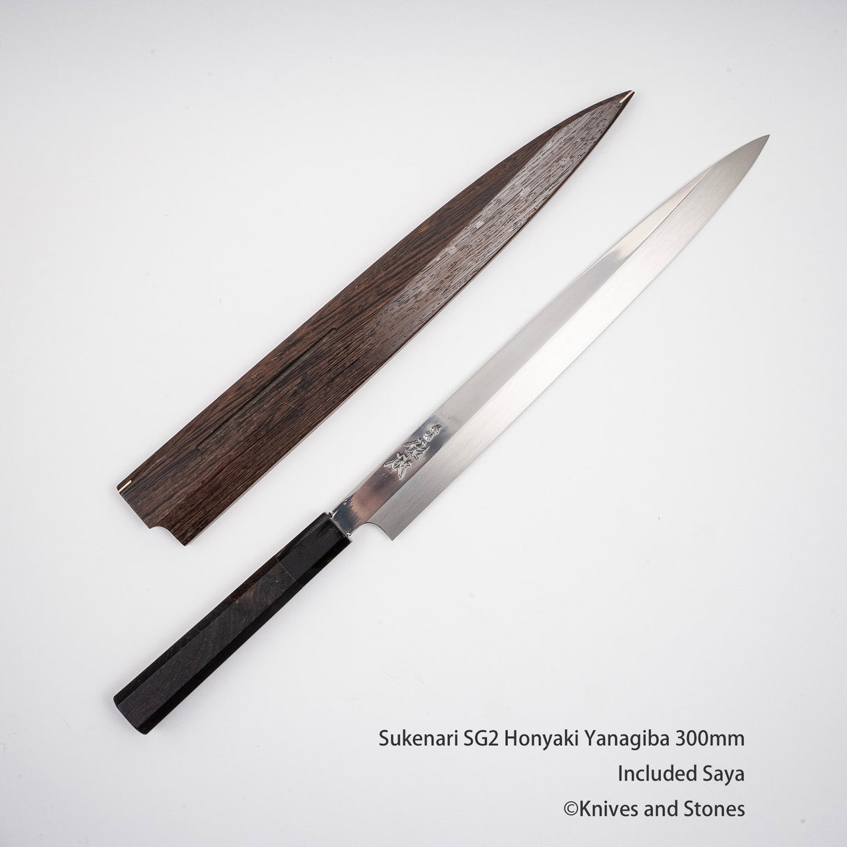 Sukenari SG2 Honyaki Yanagiba 270/300 mm 與 Saya