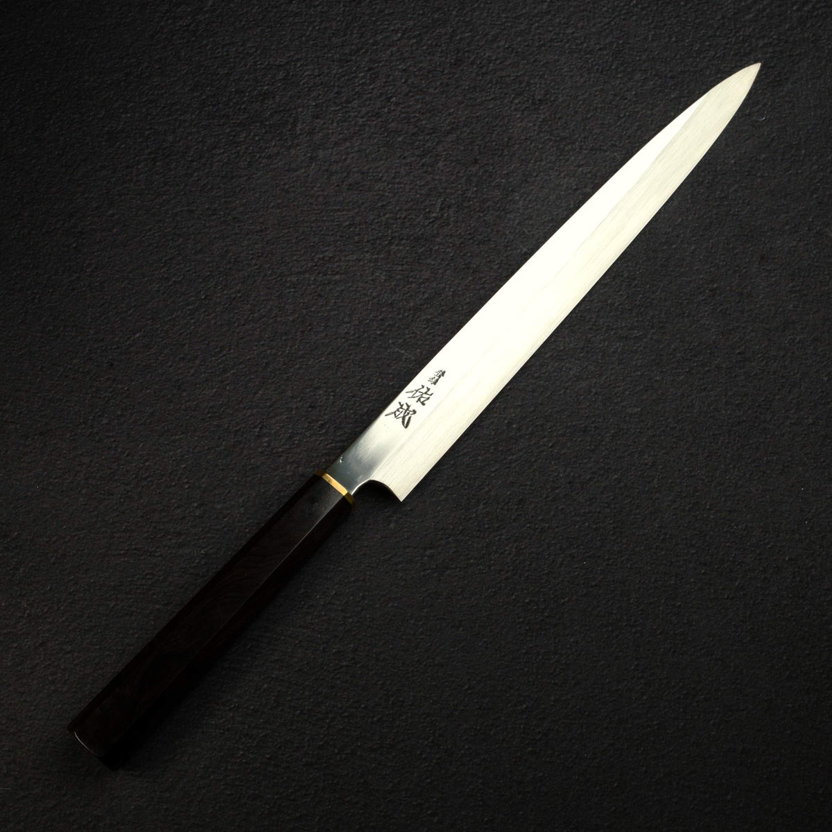 Sukenari SG2 Honyaki Yanagiba 300mm, Ebony Handle Brass Ferrule