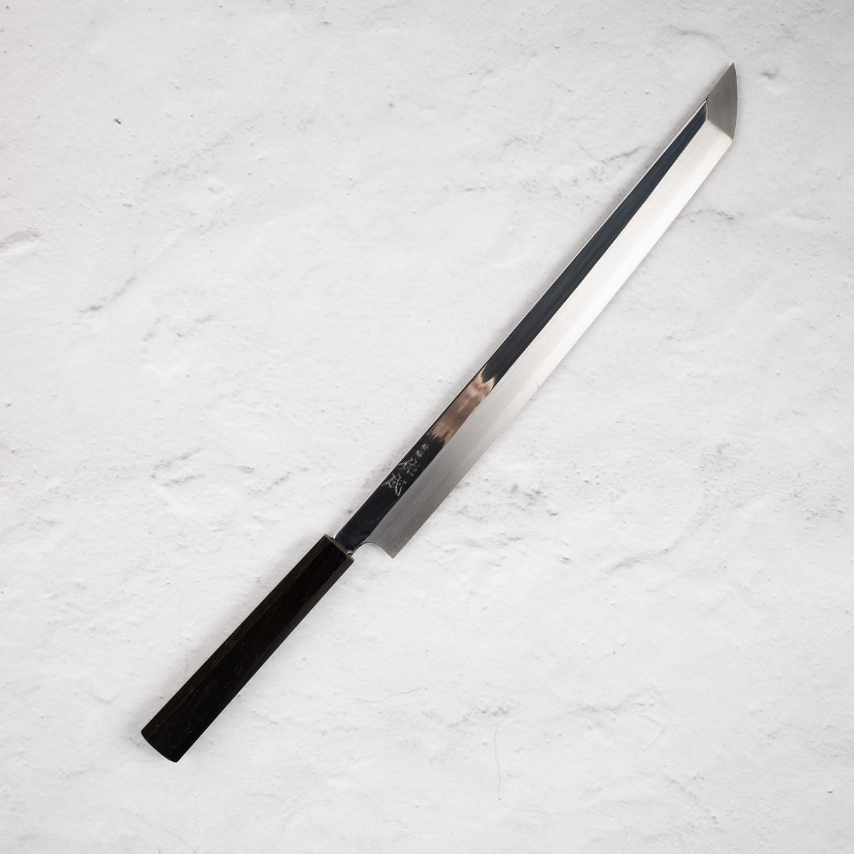 Sukenari SG2 Ni-mai(2 層)Sakimaru Takobiki 330mm 鏡面拋光