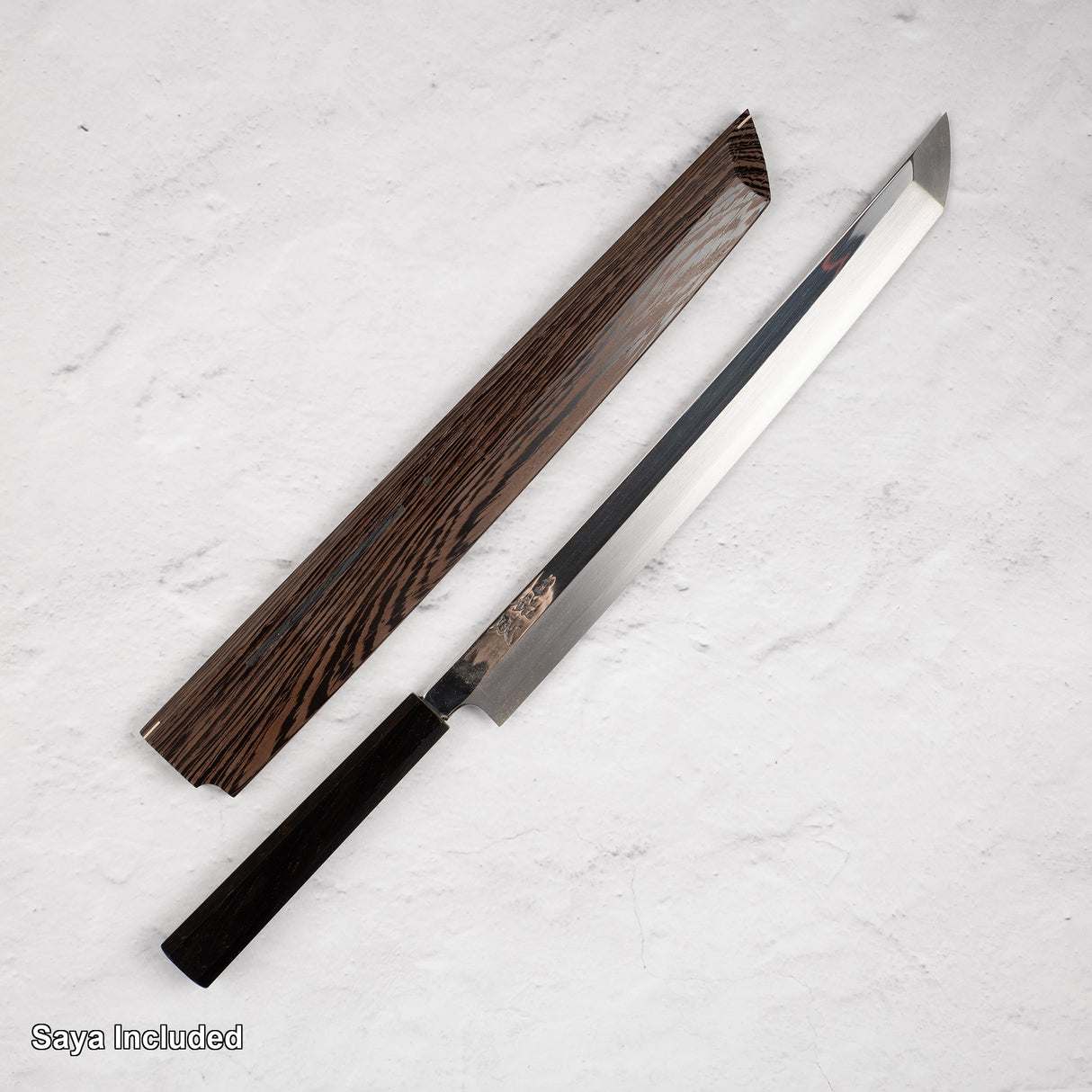 Sukenari SG2 Ni-mai(2 層)Sakimaru Takobiki 330mm 鏡面拋光