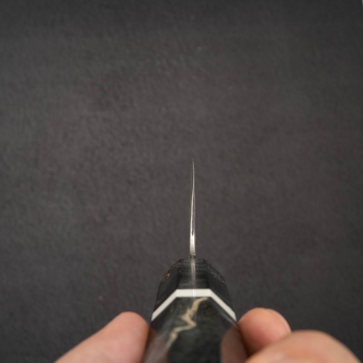 Sukenari ZDP-189 大馬士革 Kiritsuke (K-tip) Gyuto 240mm 樺木瘤柄