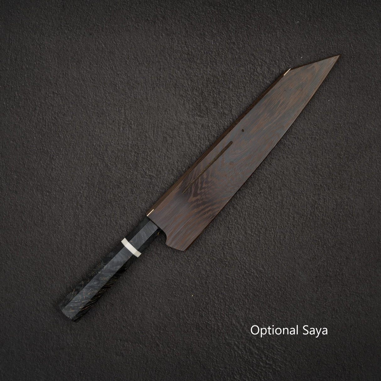 Sukenari ZDP-189 大馬士革 Kiritsuke (K-tip) Gyuto 240mm 樺木瘤柄