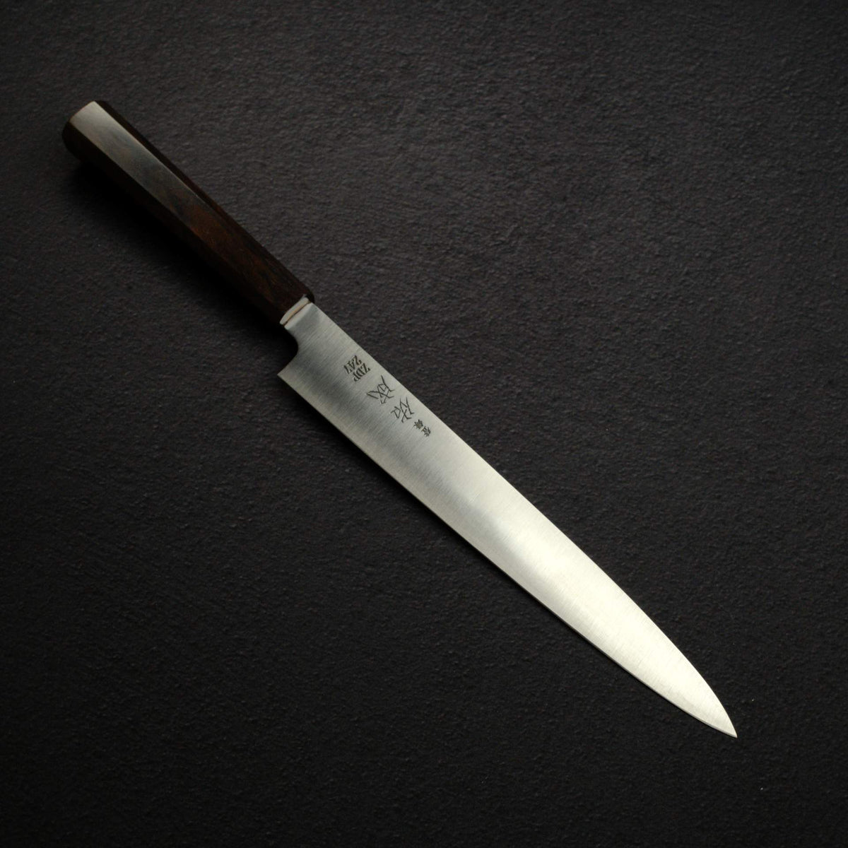 佑成 ZDP-247 Hairline 筋引 240mm, 黑檀木 Handle