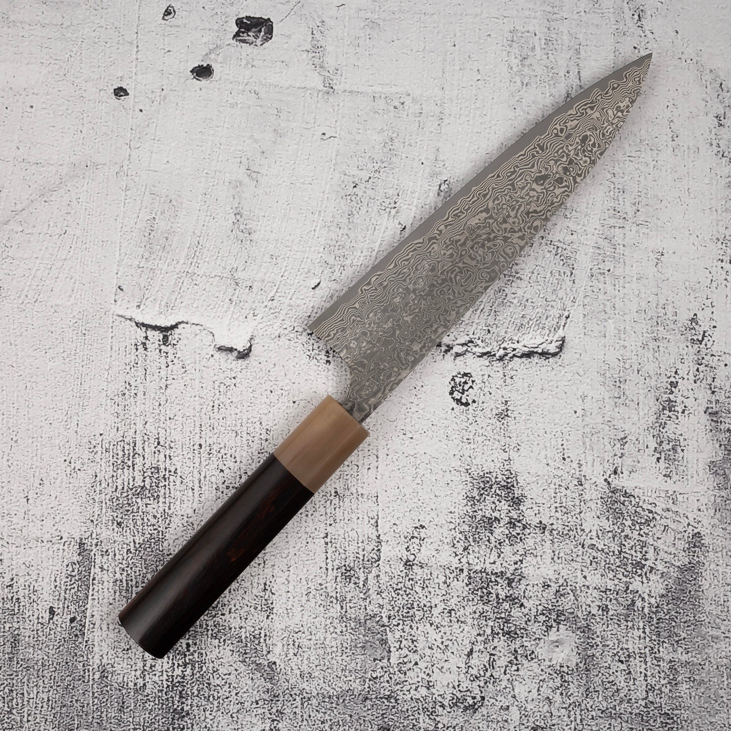 佐治武士 SG2 黑大馬士革主廚刀 180mm 愛心形鐵木柄