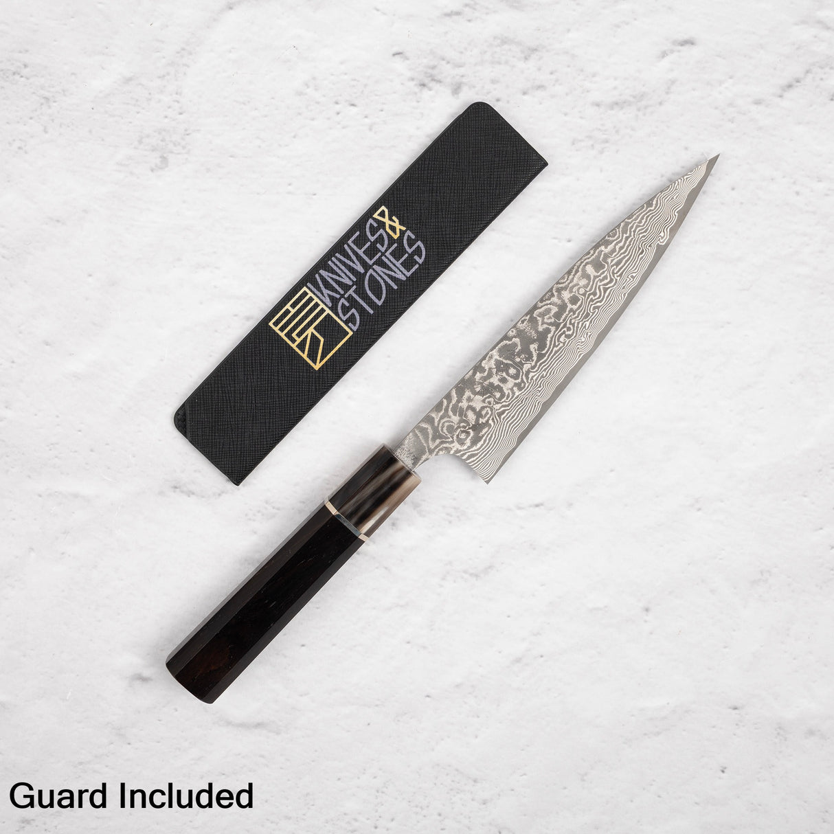 Takeshi Saji SG2 Black Damascus Petty 150mm