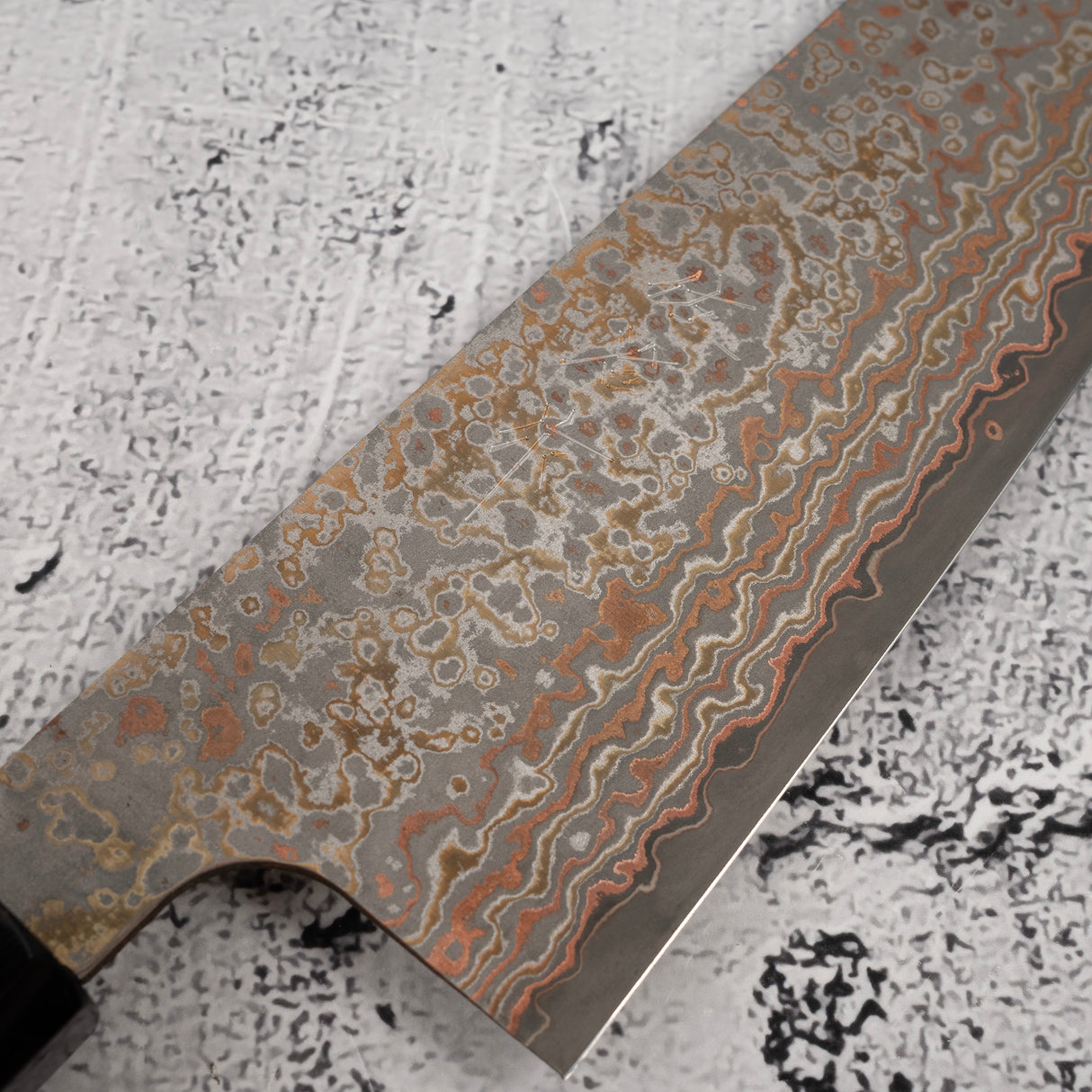 Takeshi Saji VG10 Golden Damascus Gyuto 210mm