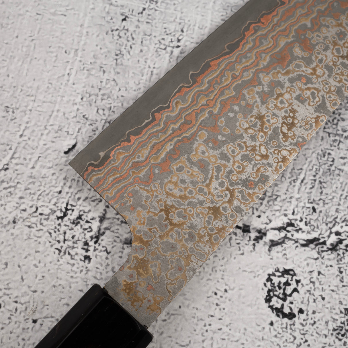 Takeshi Saji VG10 Golden Damascus Gyuto 210mm
