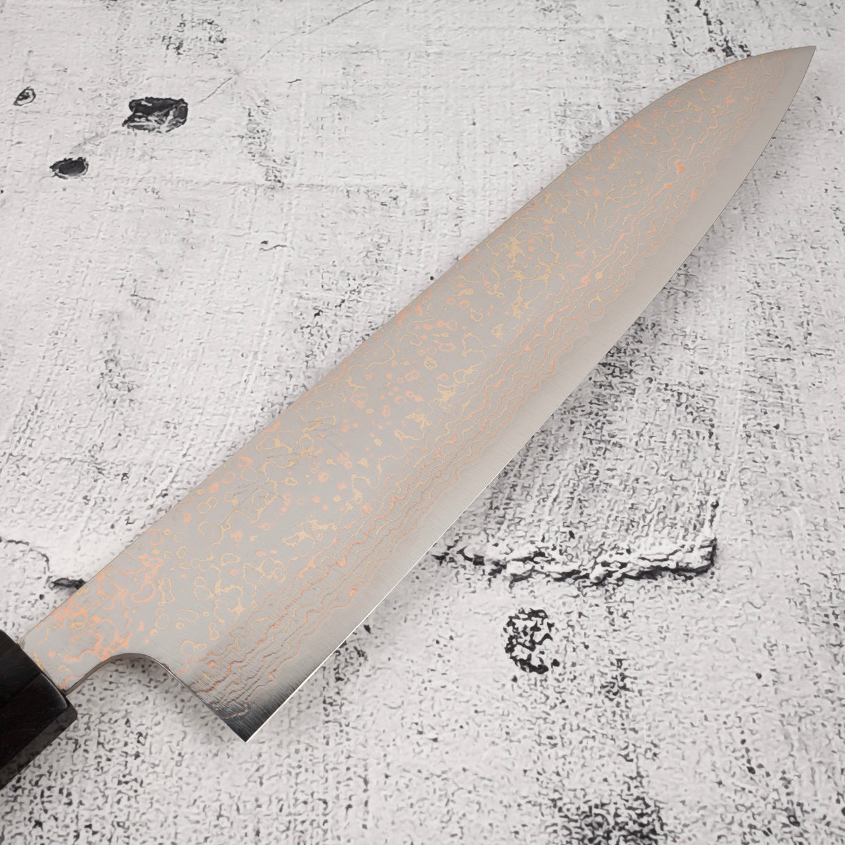 Takeshi Saji VG10 Rainbow Damascus Gyuto 240mm
