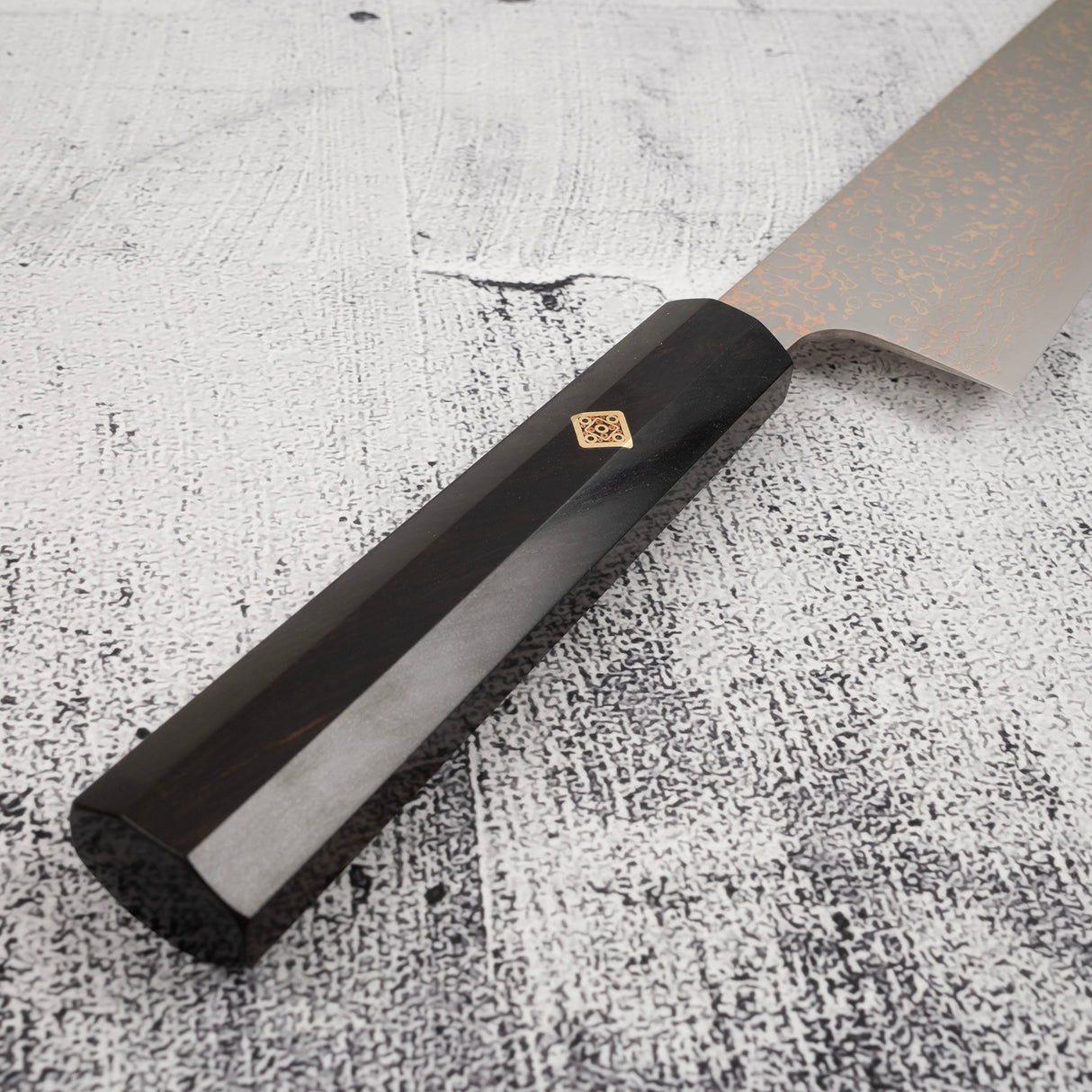 Takeshi Saji VG10 Rainbow Damascus Gyuto 240mm