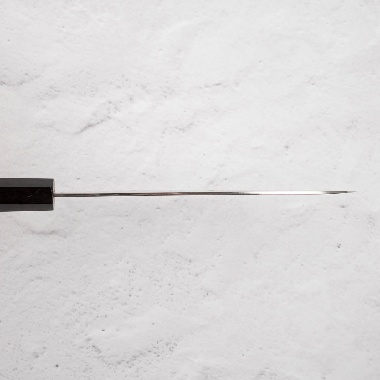 Takeshi Saji VG10 Rainbow Damascus Santoku 165mm Ebony Handle Mosaic Pin