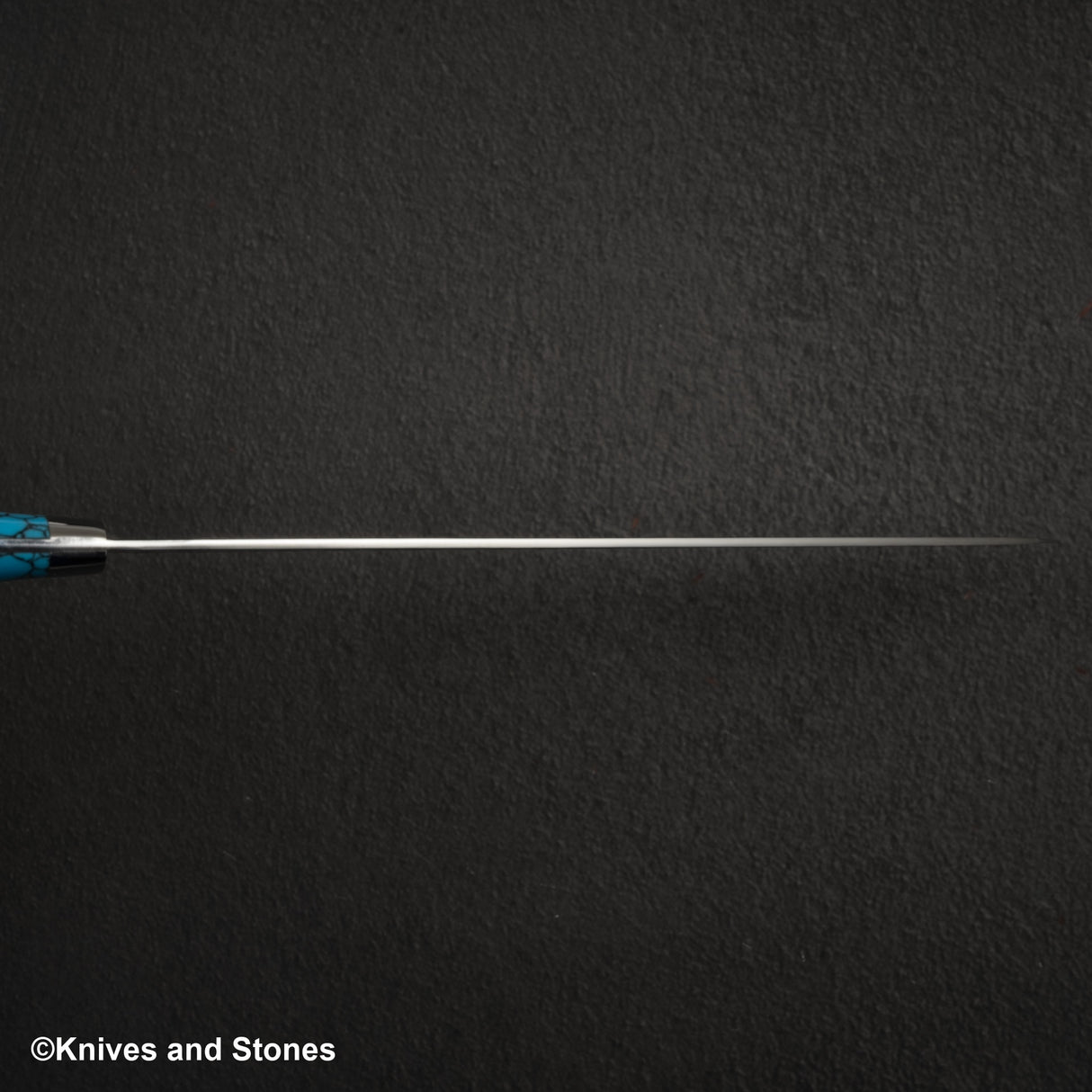 Takeshi Saji SG2 Diamond Damascus Gyuto 240mm Nomura Style Turquoise Handle