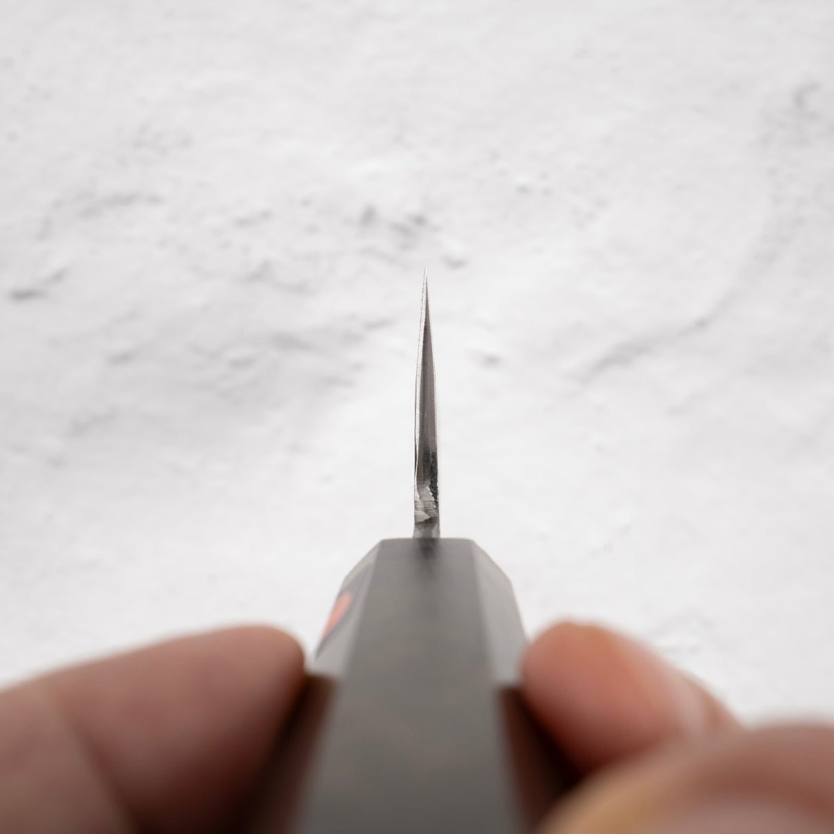 Tanaka Blue 2 Kurouchi Tsuchime Stainless Clad Bunka 165mm