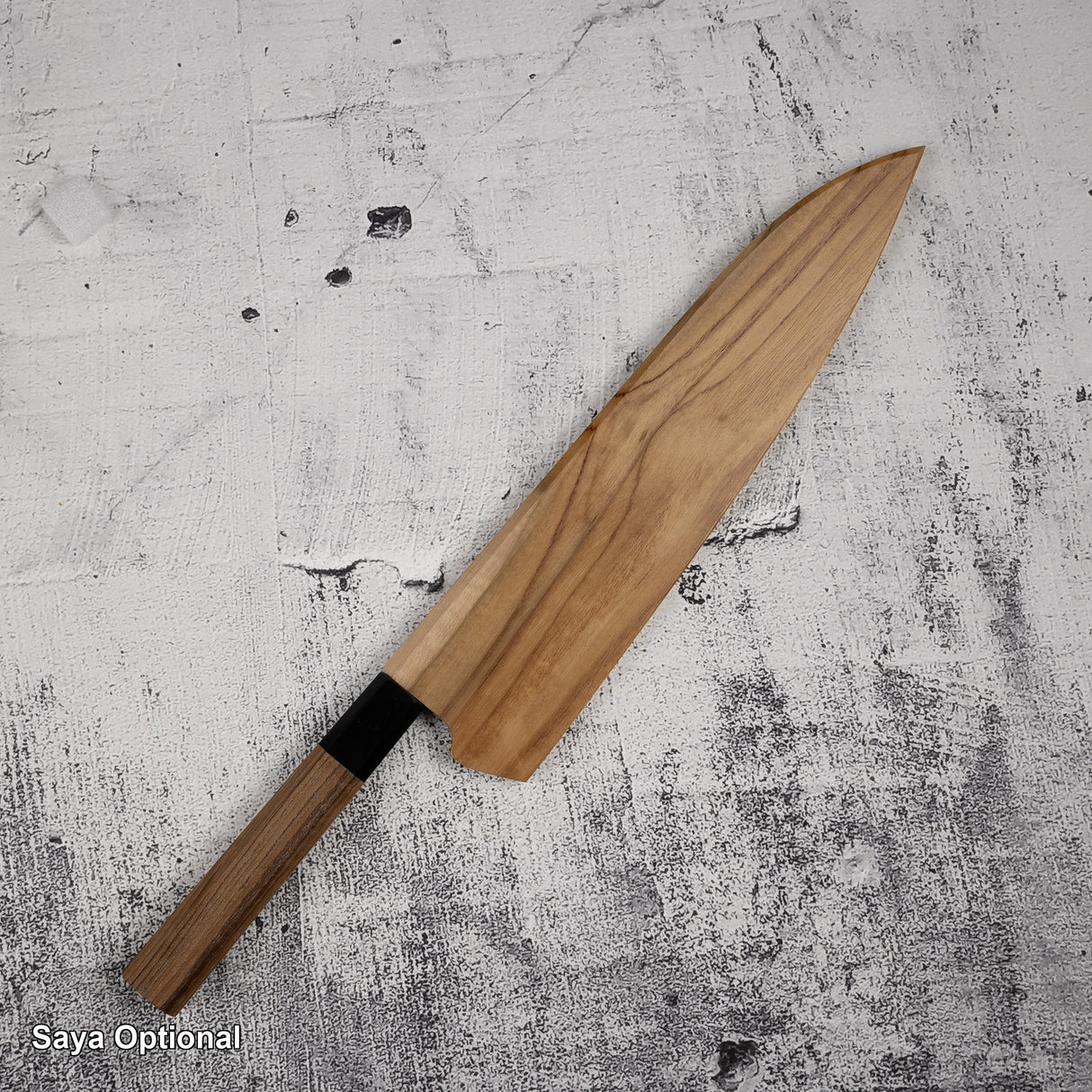 Tanaka Ginsan Damascus Gyuto 240mm Teak