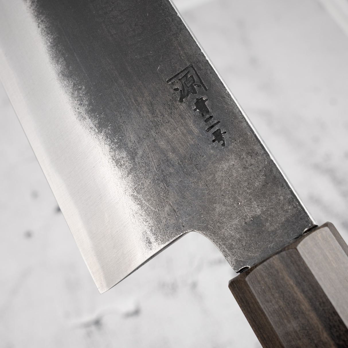 Tanaka Blue 2 Gyuto 240mm Kurouchi 黑色 Chacate