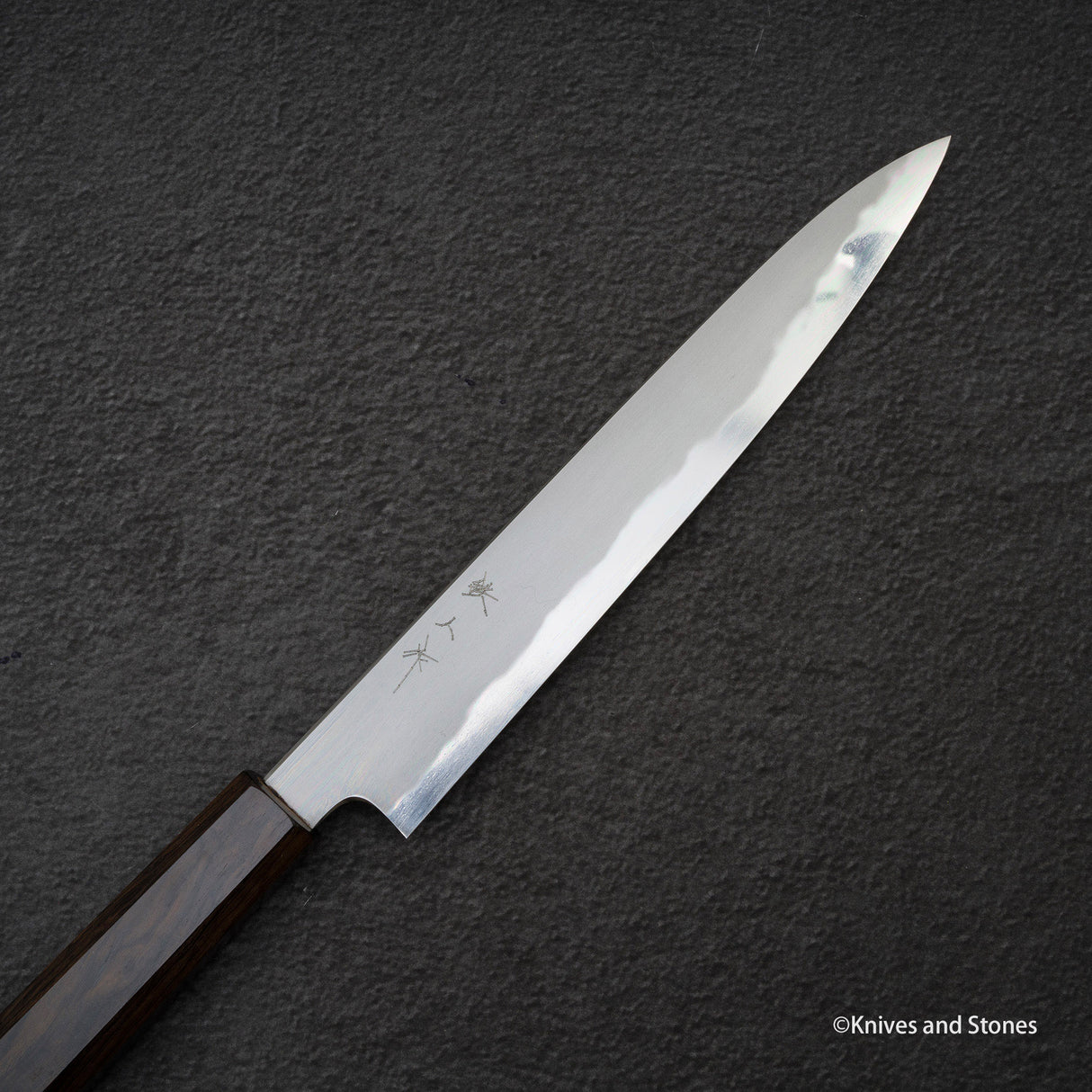 Tetsujin Blue 2 Kasumi Sujihiki 210mm Ebony Handle