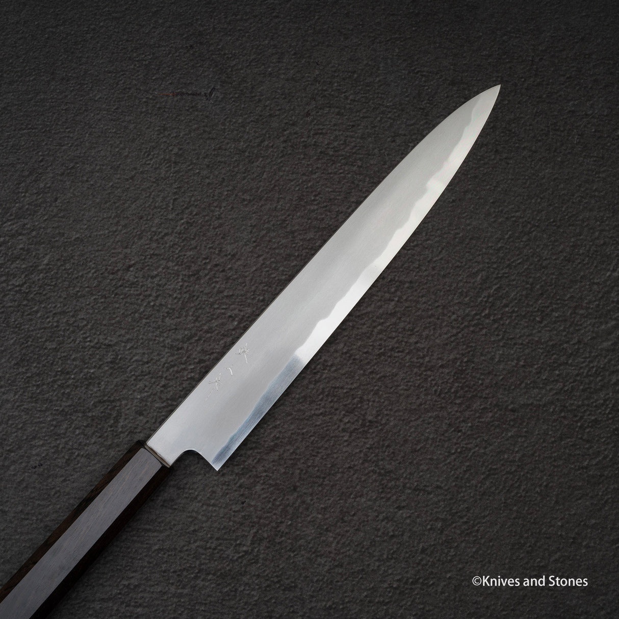 Tetsujin Blue 2 Kasumi Sujihiki 240mm Ebony Handle