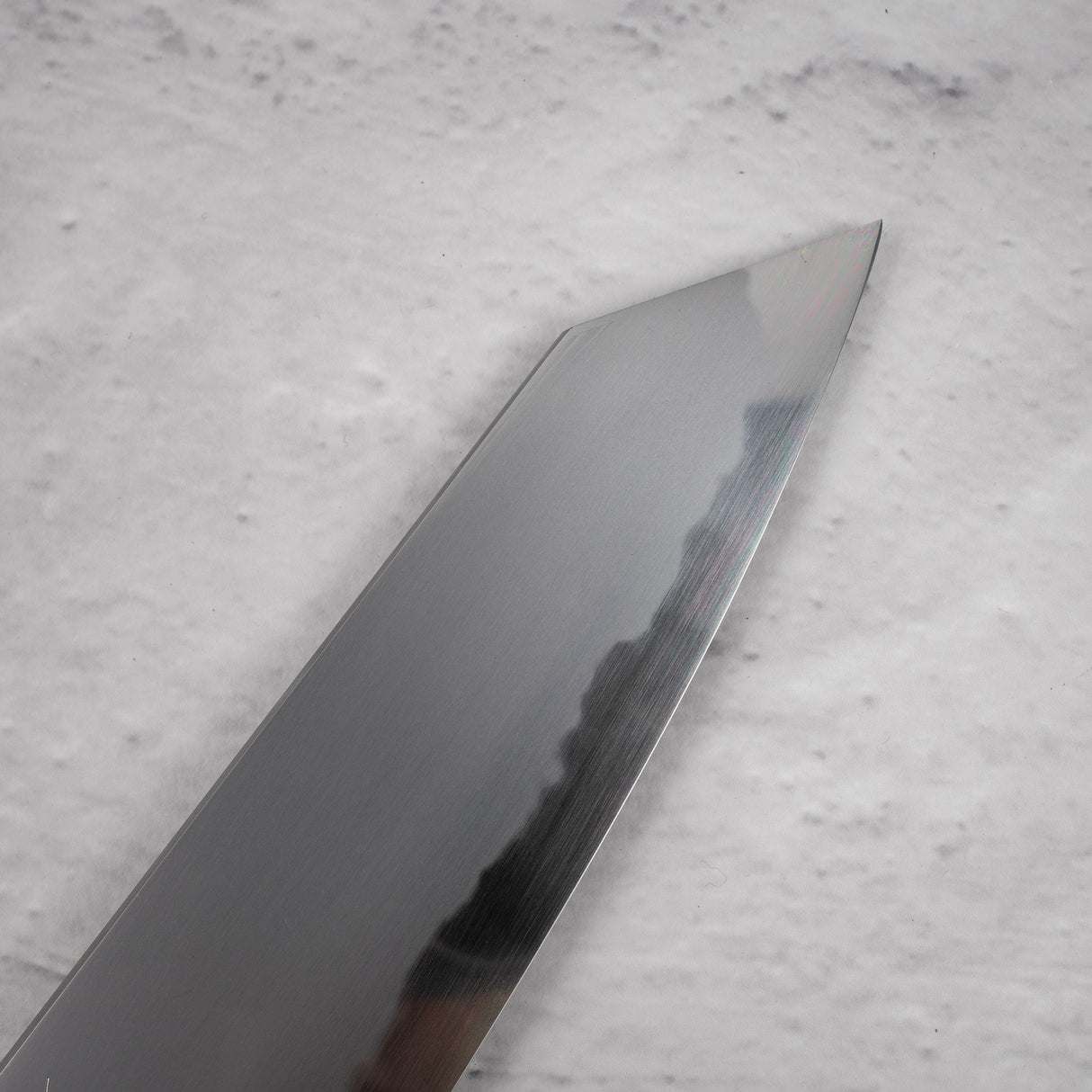 Tetsujin Blue 2 Kasumi K-tip Gyuto 210mm Ebony Handle