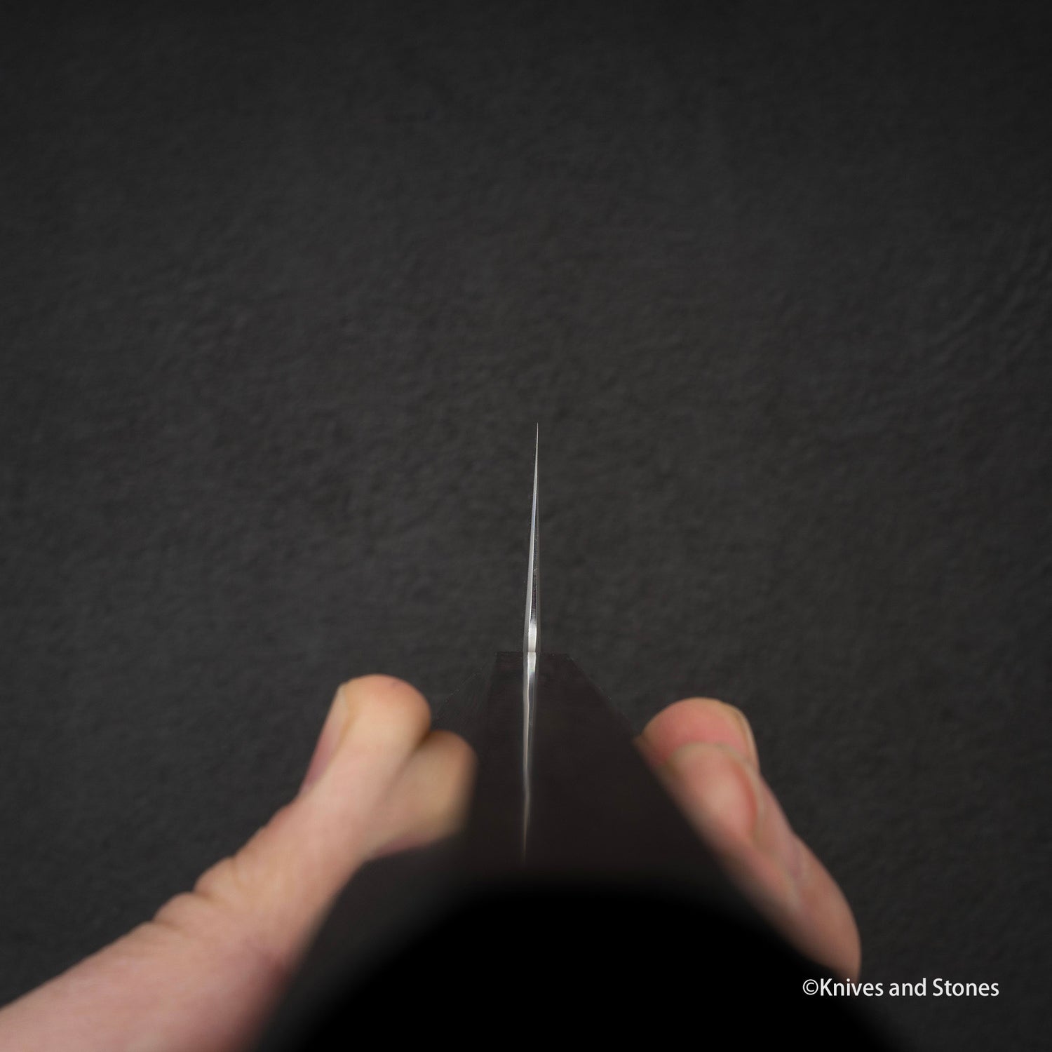 Tetsujin Ginsan Kasumi Gyuto 240mm 烏木手柄