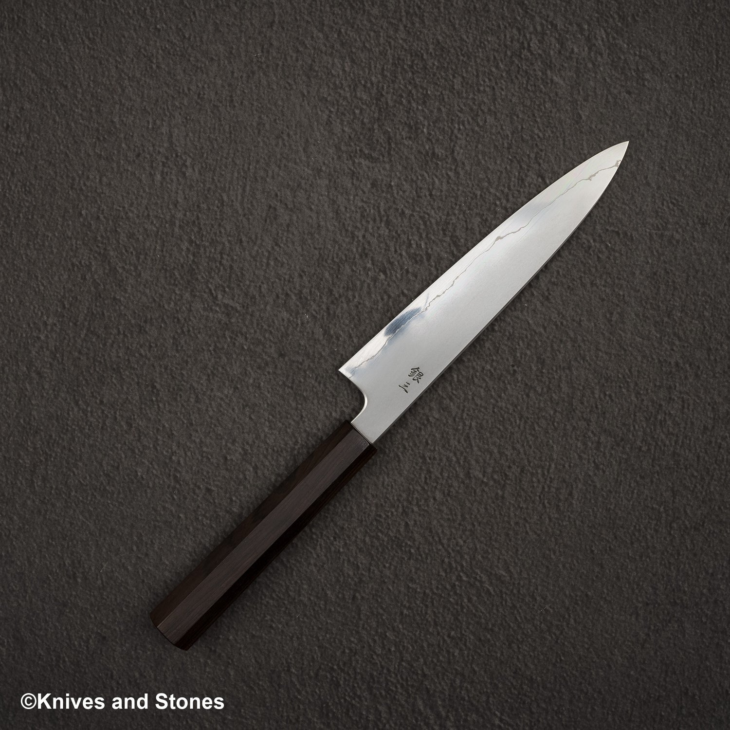 Tetsujin Ginsan Kasumi Petty 165mm 烏木手柄