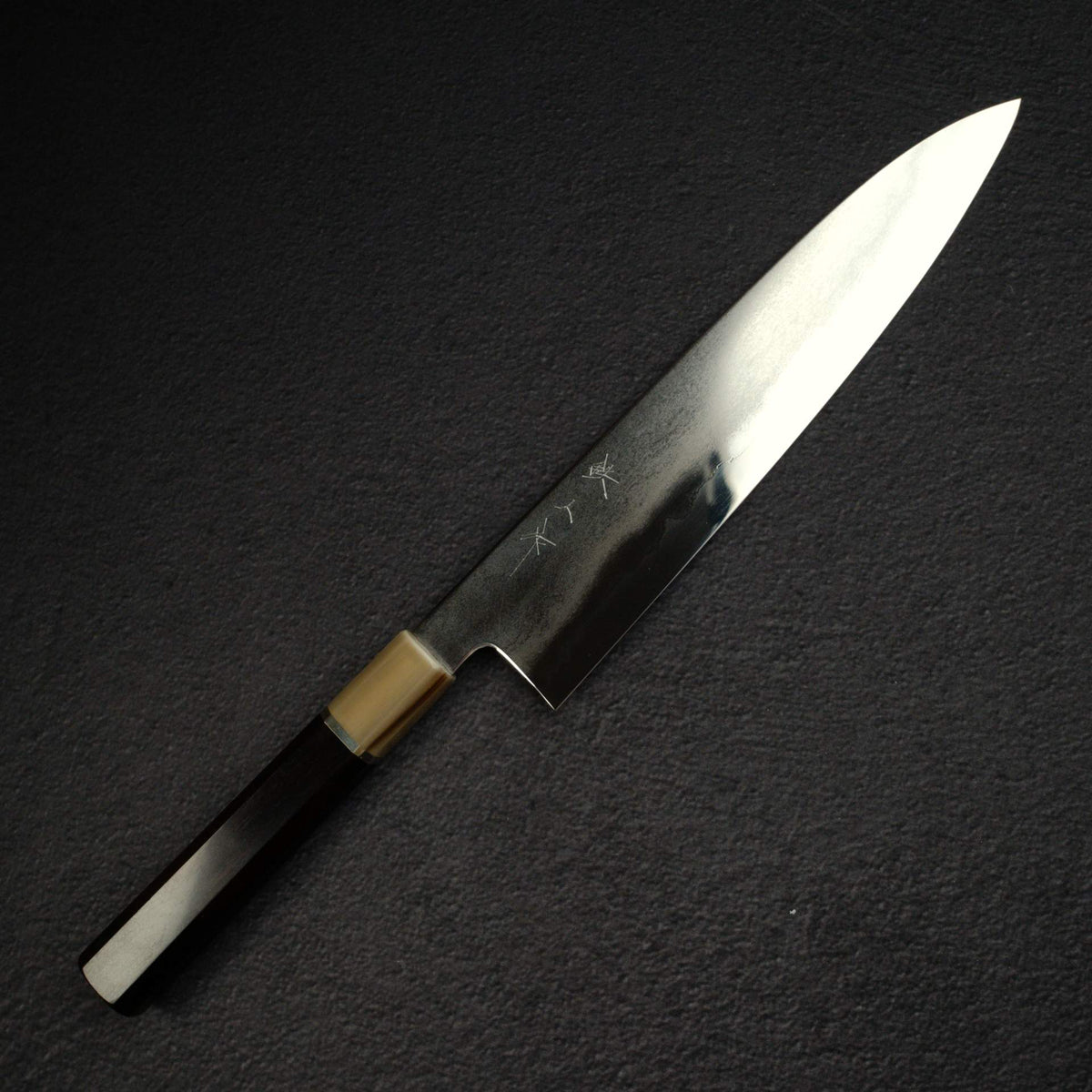 鐵人 銀三鋼 鍛流線 牛刀 240mm 附刀鞘,B級