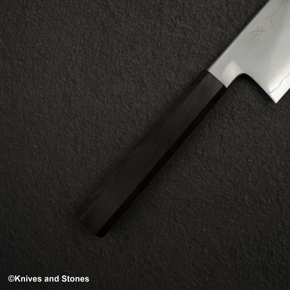 Tetsujin Blue 2 Kasumi Nakiri 180mm Ebony Handle