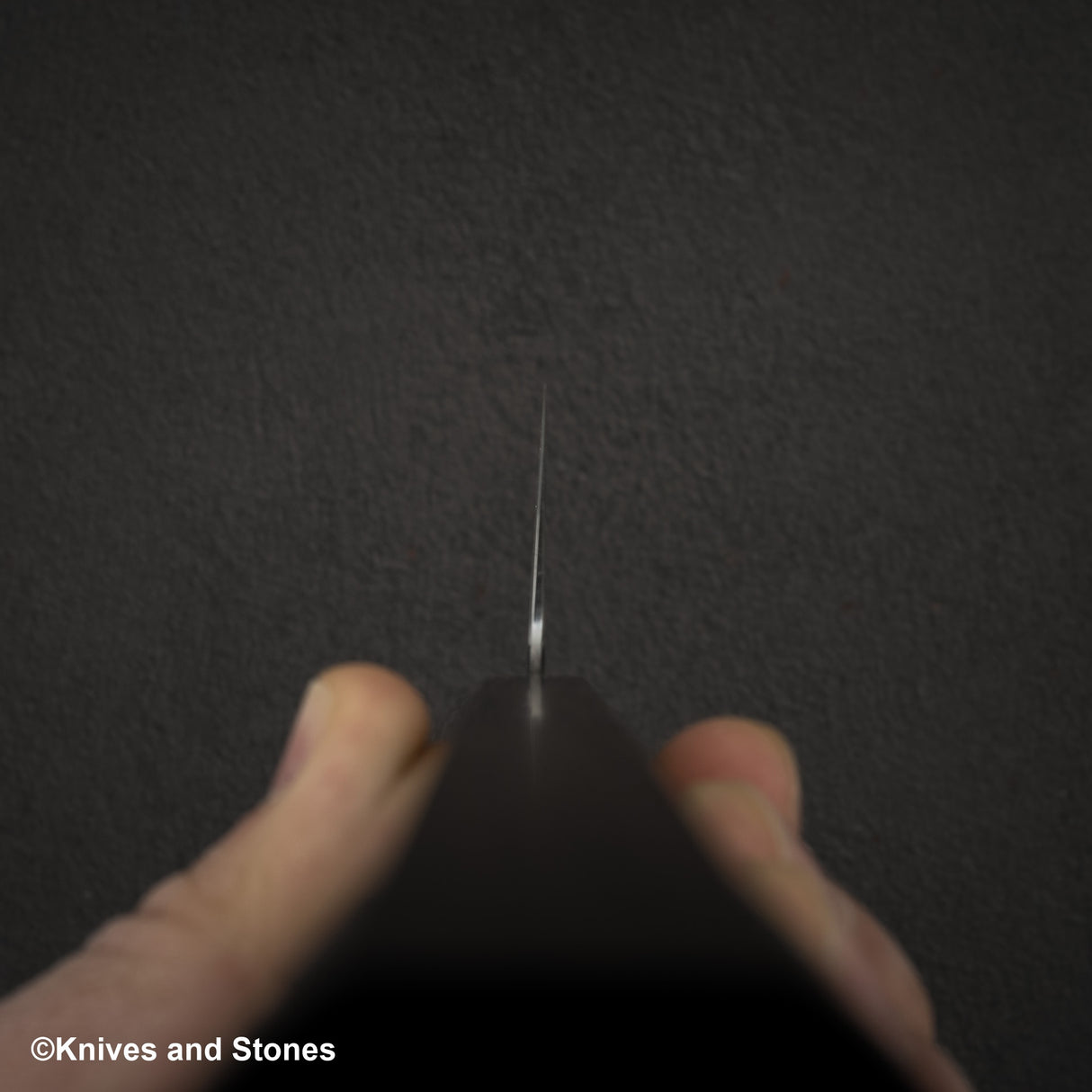 Tetsujin Blue 2 Kasumi Nakiri 180mm Ebony Handle