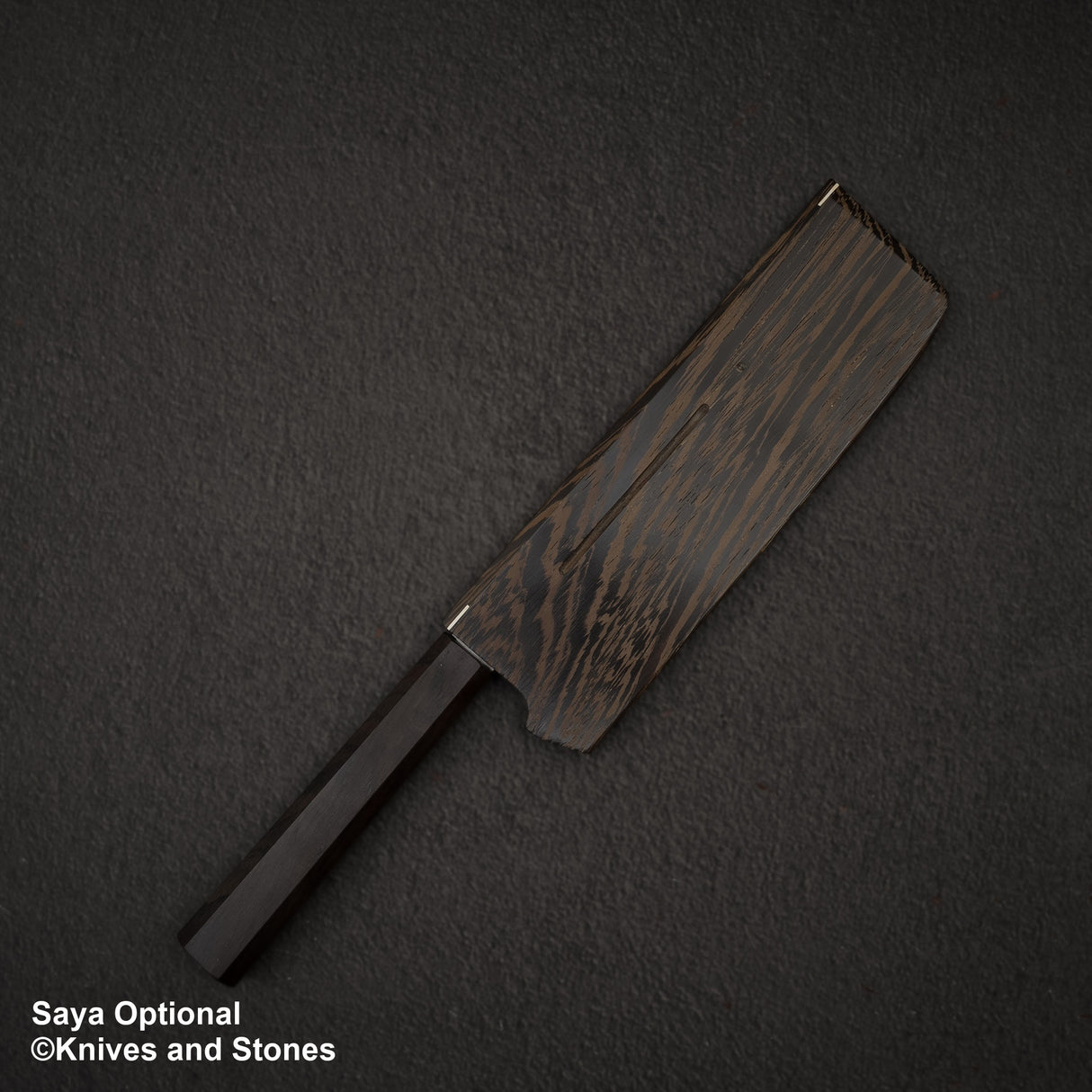 Tetsujin Blue 2 Kasumi Nakiri 180mm Ebony Handle