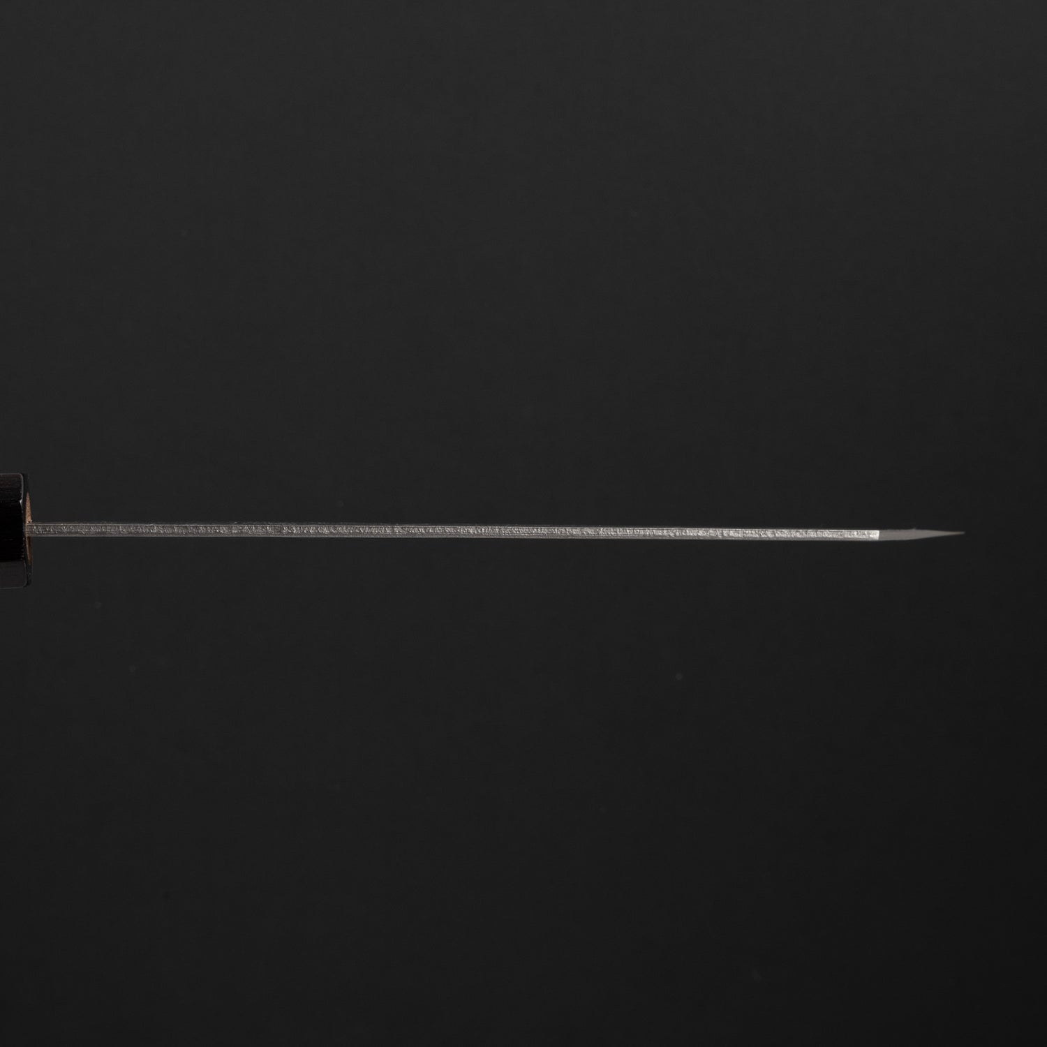 恒久銀三梨地文化刀 180mm 黑檀手柄