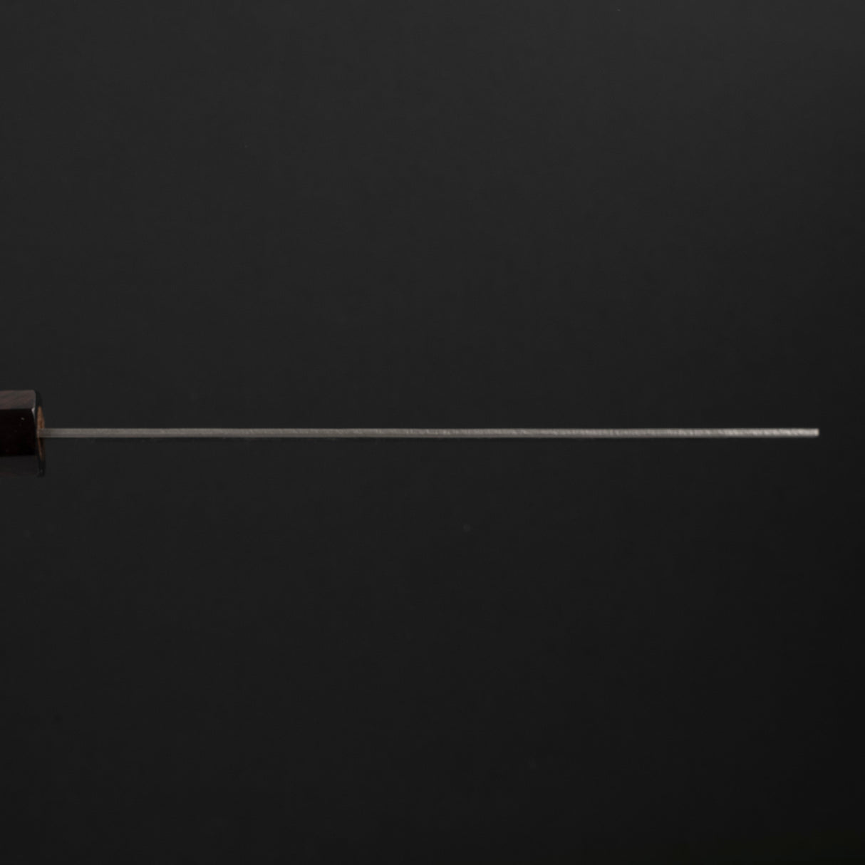 恒久銀三梨地菜切 165mm 黑檀手柄