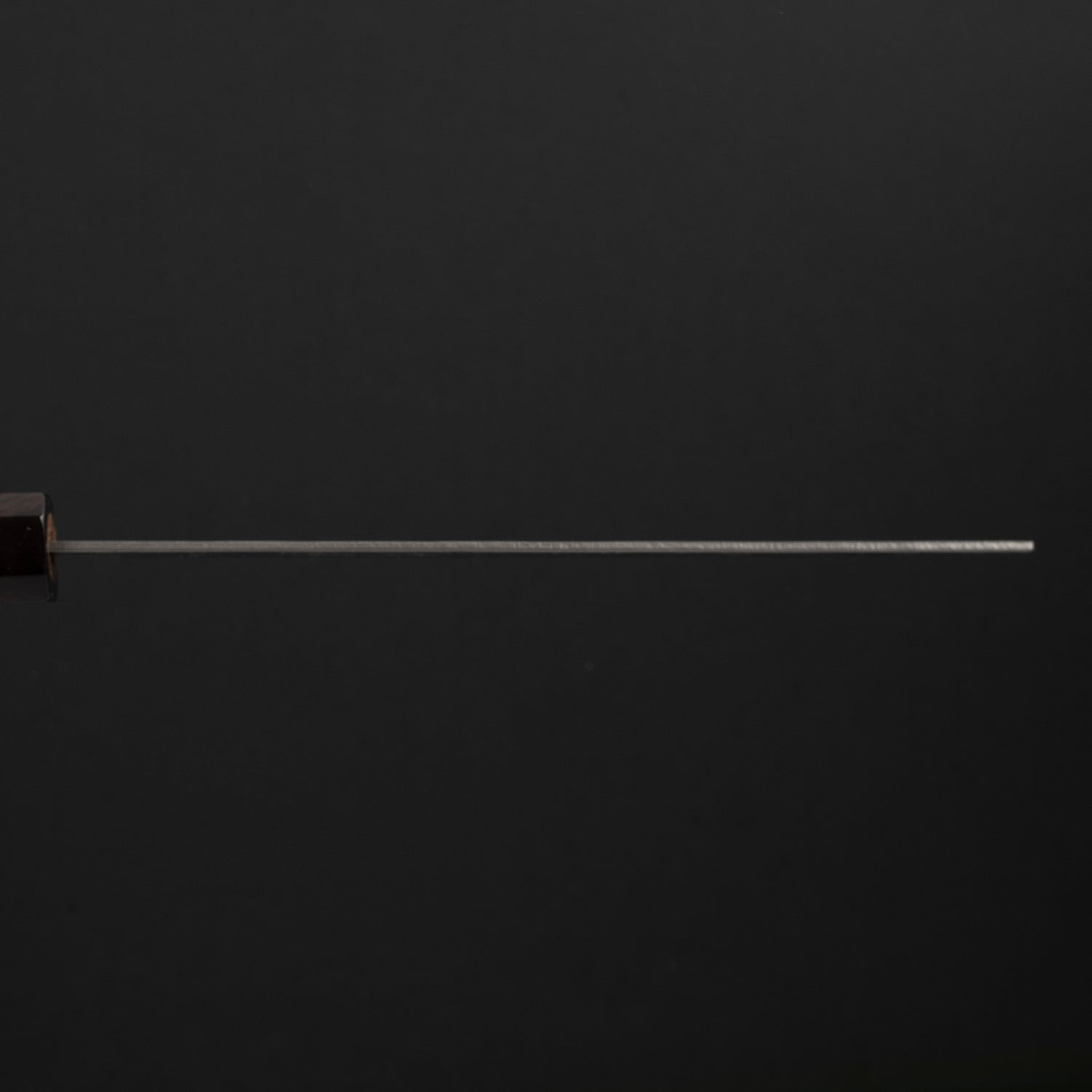 恒久銀三梨地菜切 165mm 黑檀手柄