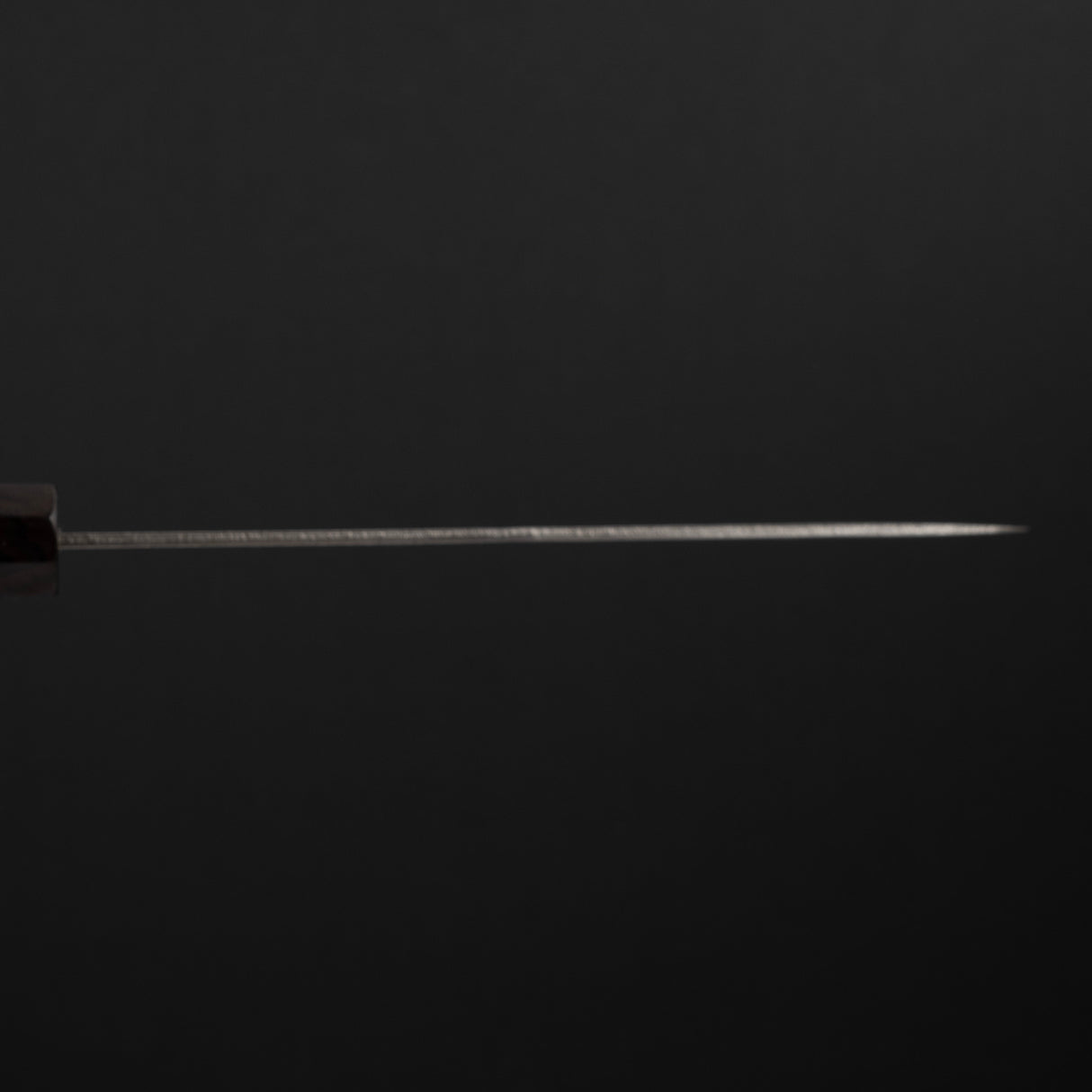 常久 銀三梨地小刀 135mm 黑檀木柄