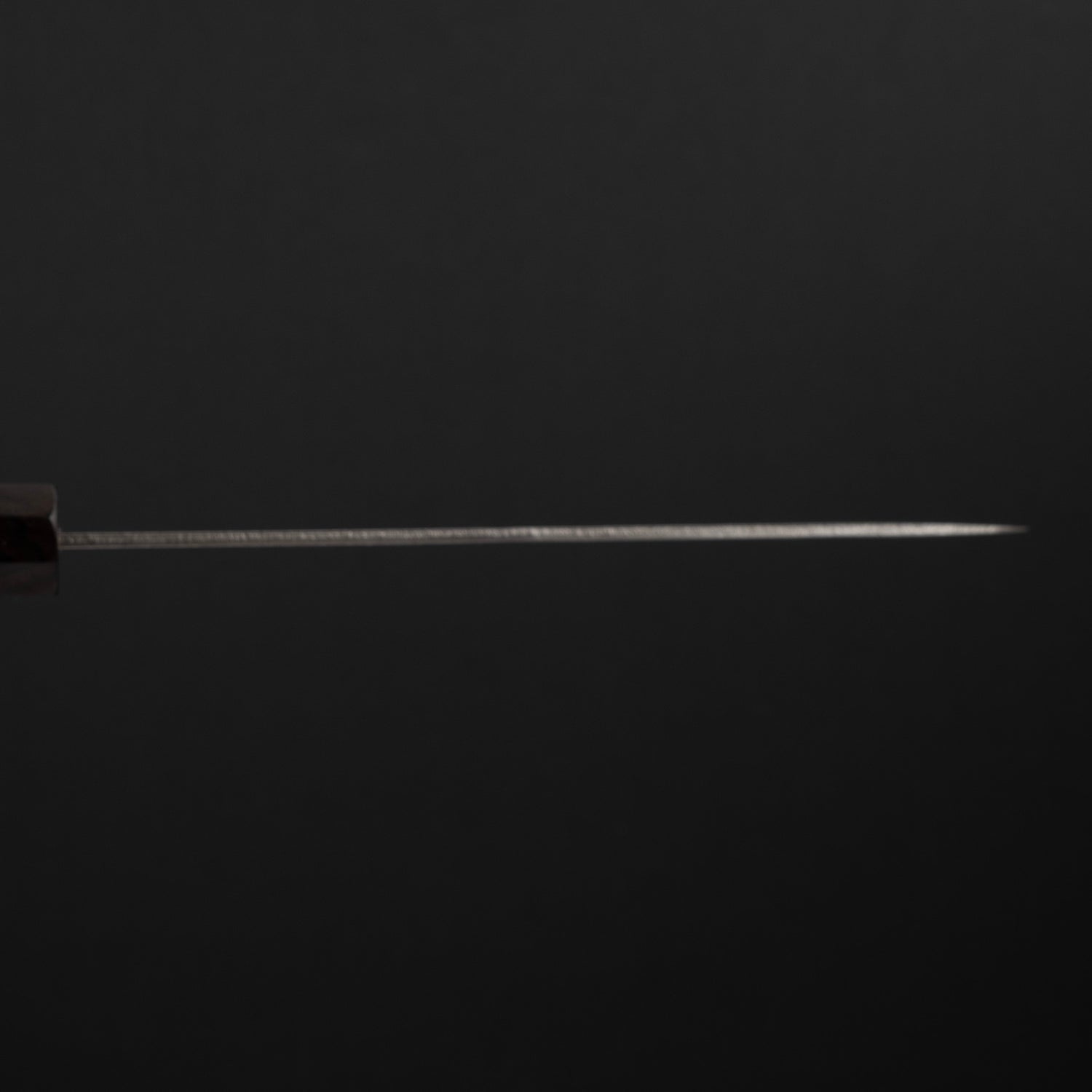 常久 銀三梨地小刀 135mm 黑檀木柄