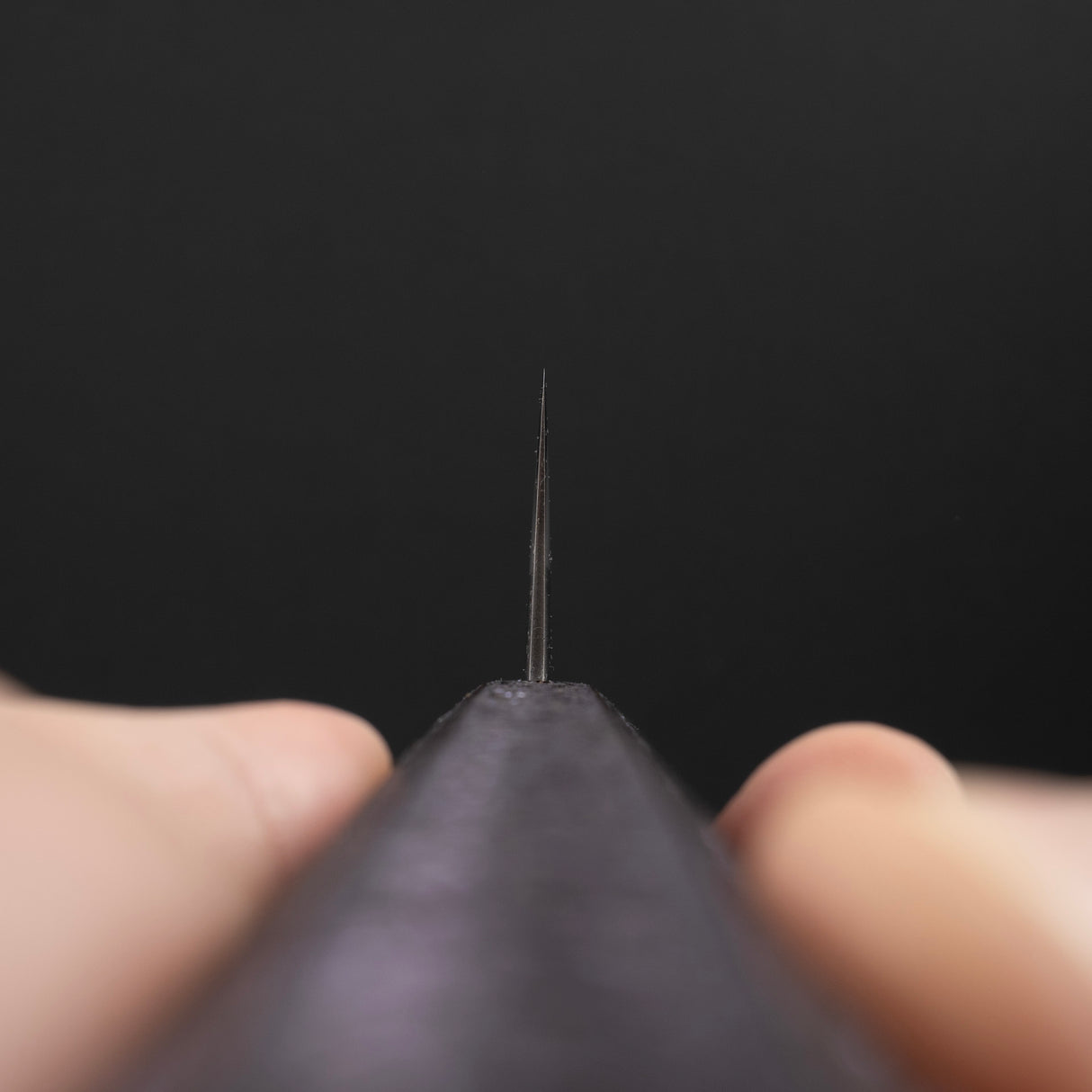 Tsunehisa White 1 S/S Clad Kasumi Gyuto 240mm Purple Handle