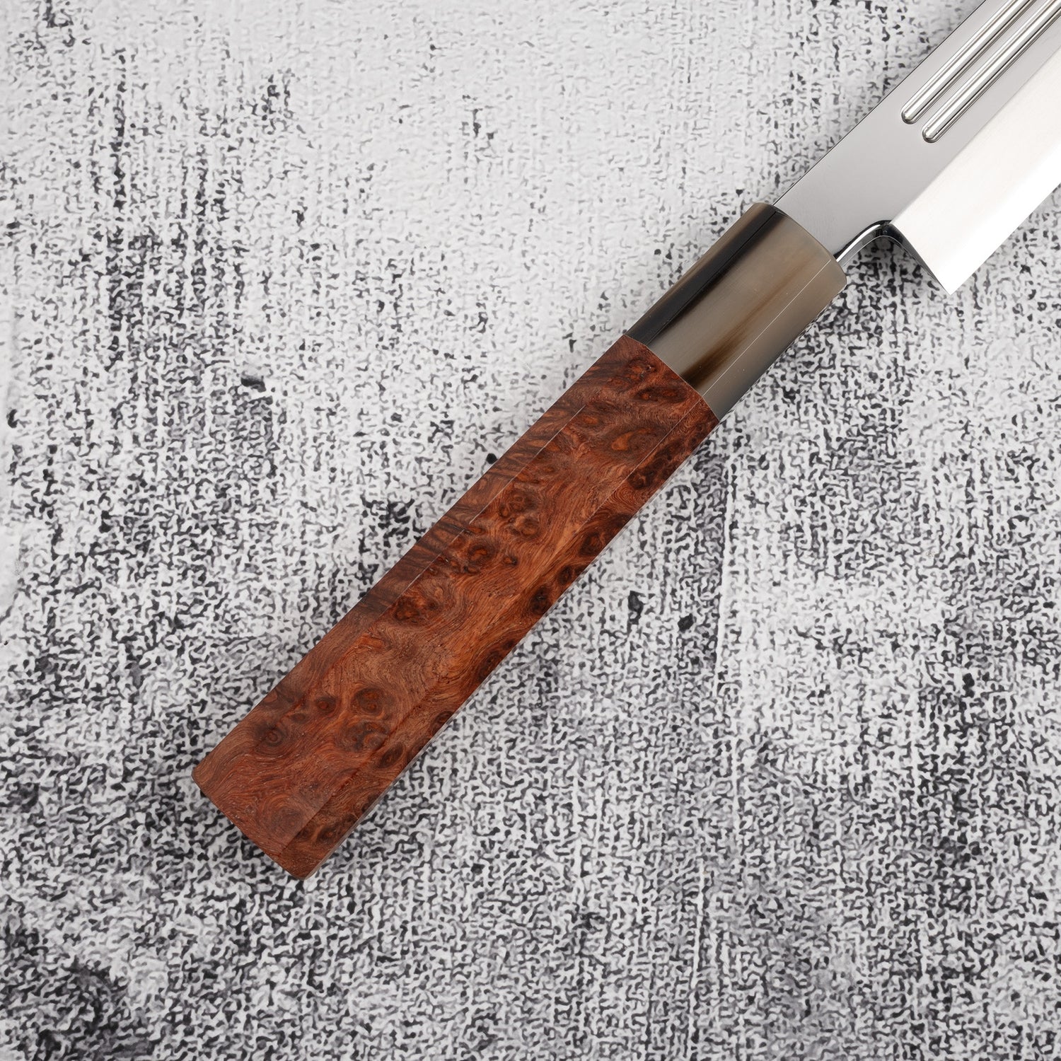 Yoshihiro Ginsan 雙頭 Fuller K-tip 柳葉刀 270mm 安波那