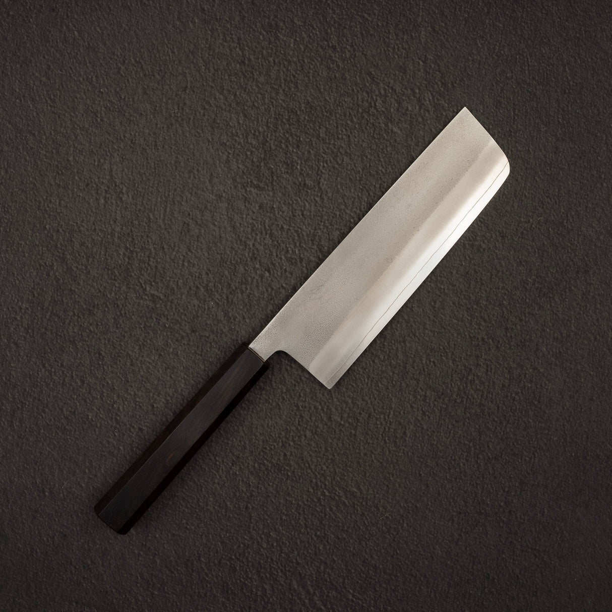 Yoshikane SKD Nashiji Nakiri 165mm 不鏽鋼包覆黑檀木手柄