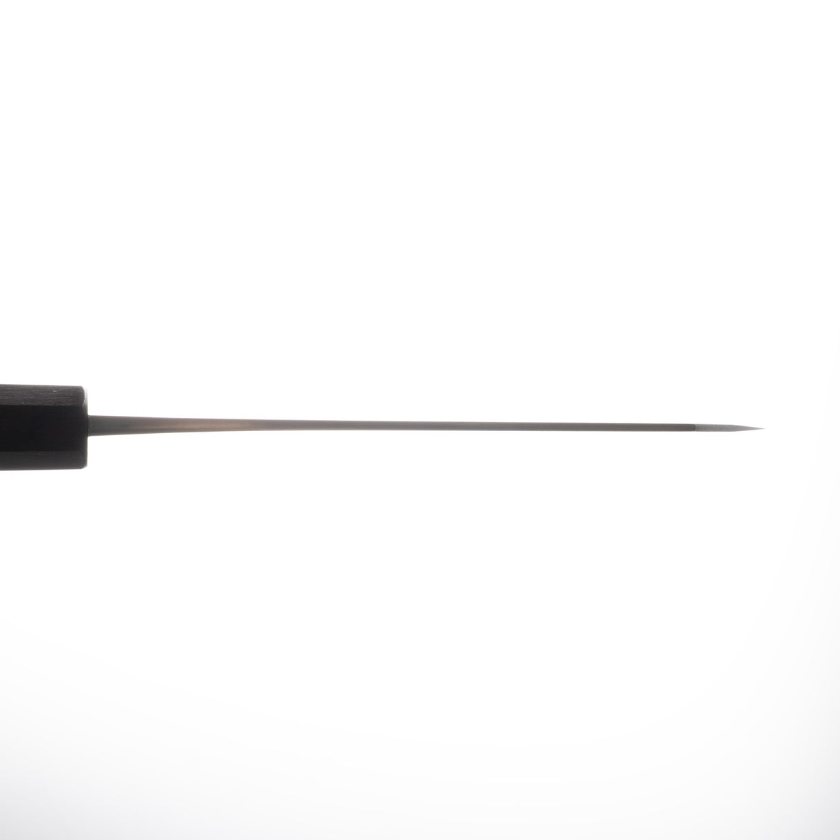 Yoshikane White 2 KU Nashiji Stainless Clad Bunka 165mm Ebony by Hatsukokoro