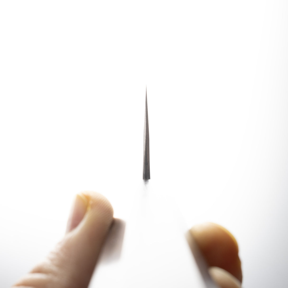 Yoshikane White 2 KU Nashiji Stainless Clad Bunka 165mm Ebony by Hatsukokoro