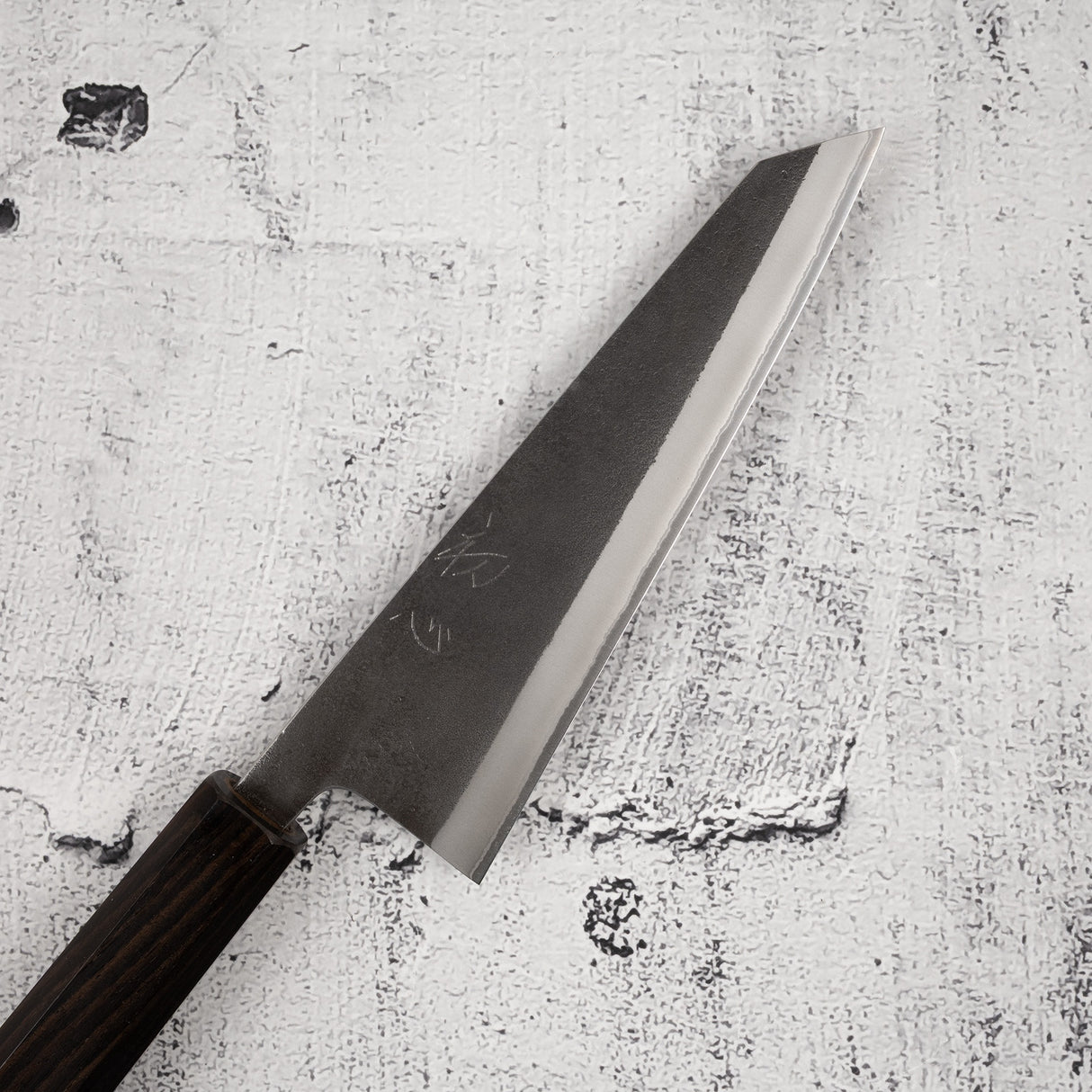 Yoshikane White 2 KU Nashiji Honesuki 150mm Stainless Clad Ebony by Hatsukokoro