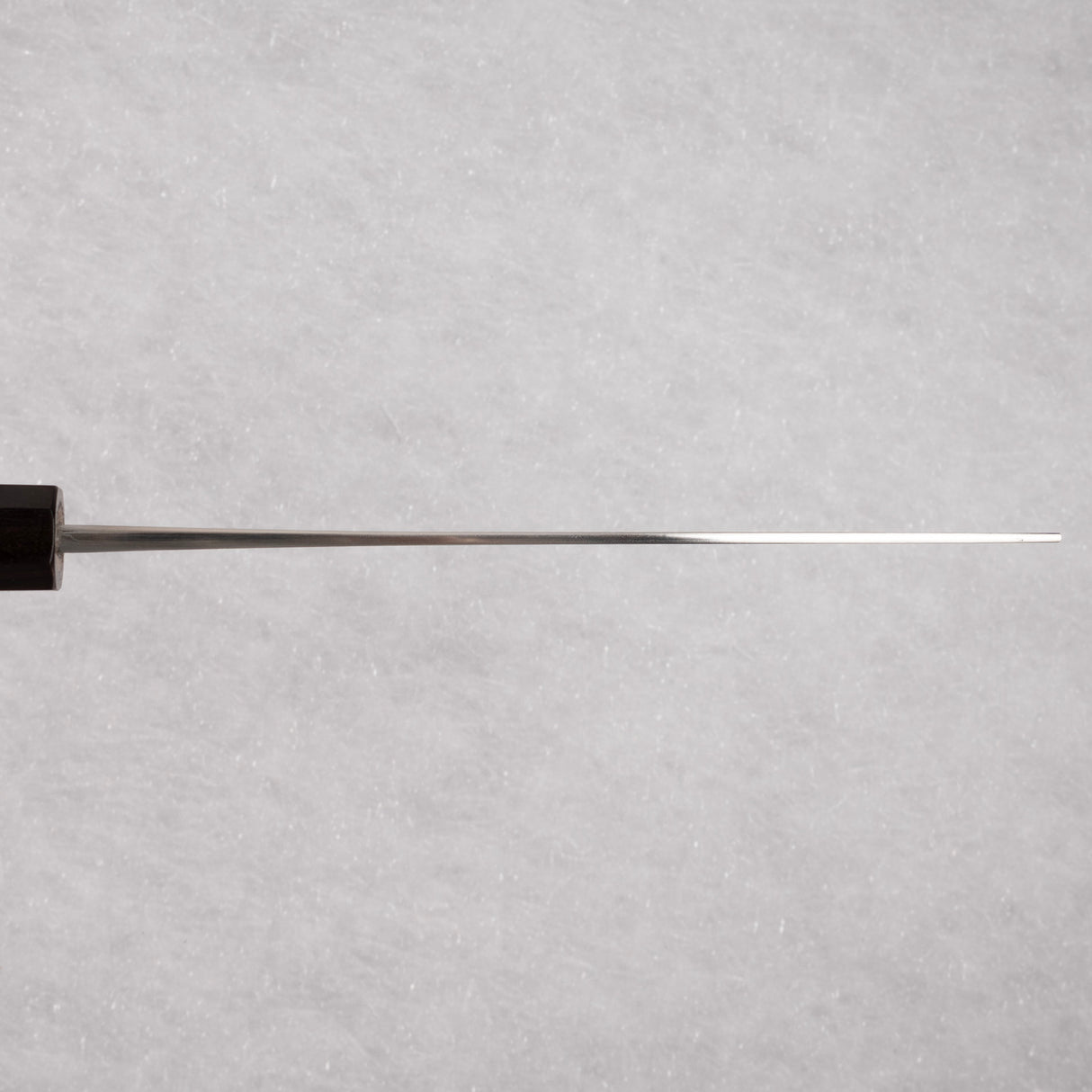 Yoshikane White 2 Nashiji Stainless Clad Nakiri 165mm Ebony Handle