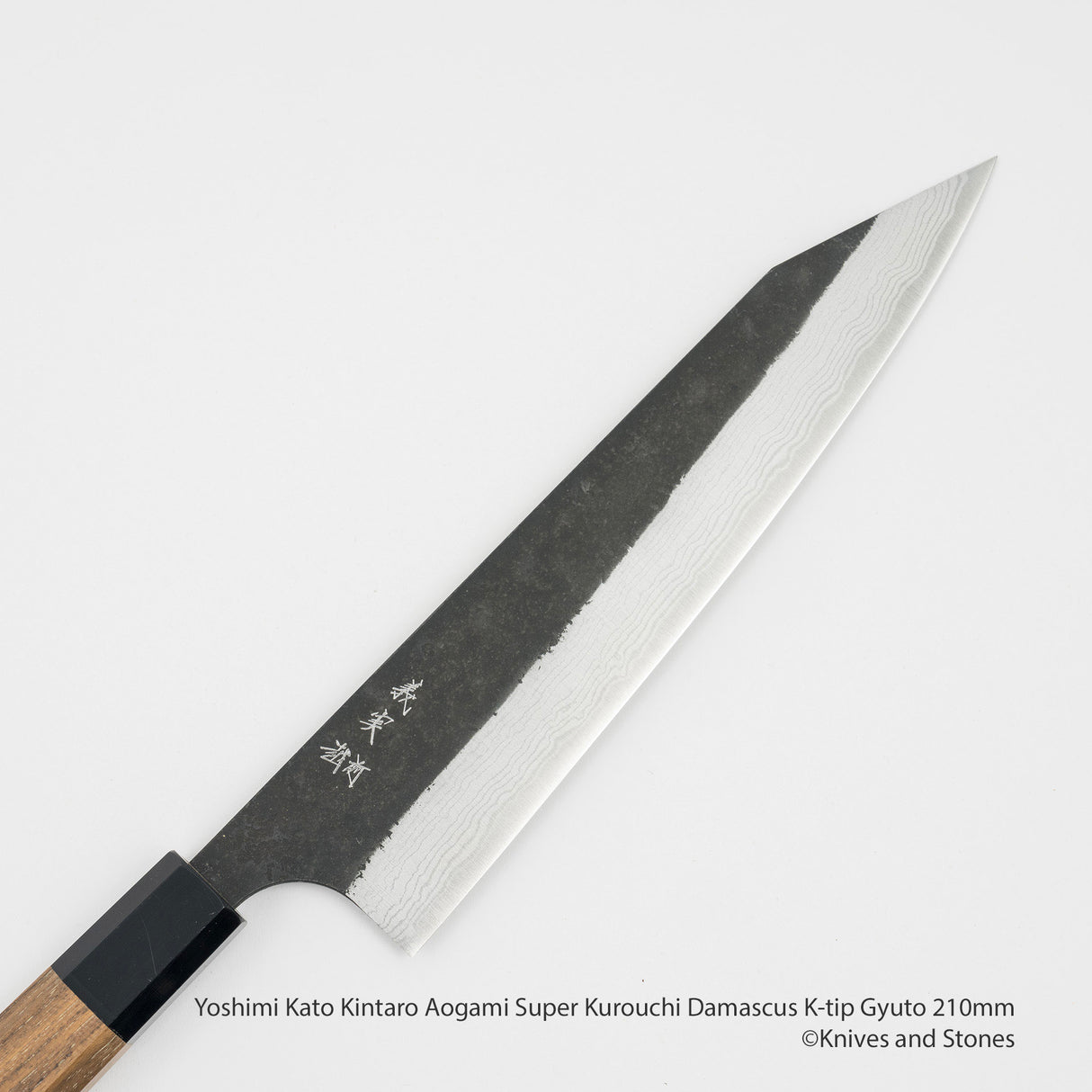 加藤芳美 青神 超級黑內大馬士革 K-tip Gyuto 210mm